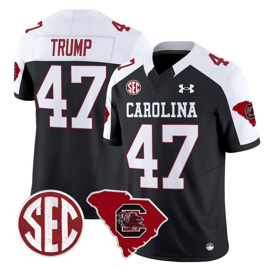 Men South Carolina Gamecocks 1980 Throwback Home Patch Vapor Limited Jersey - All Stitched