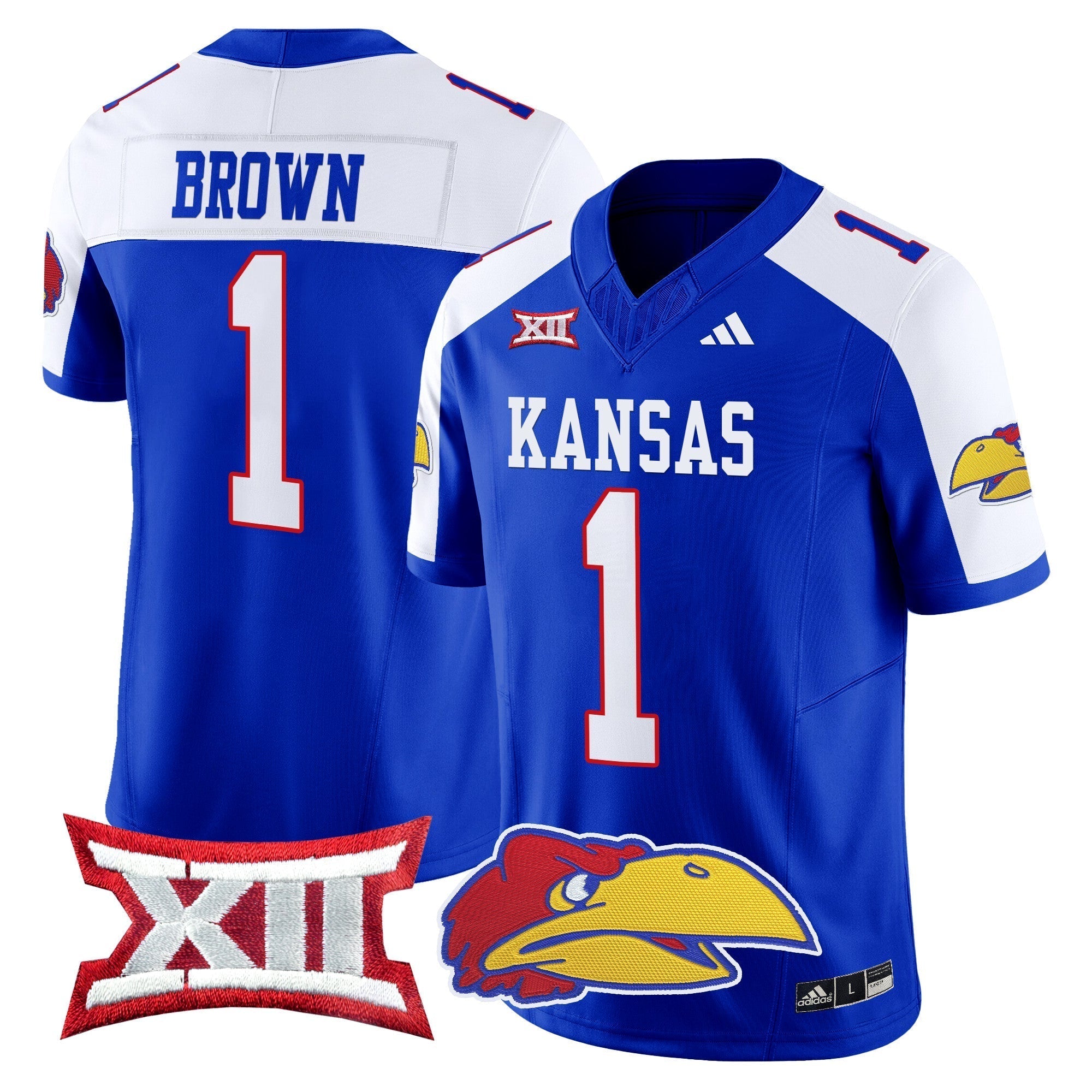 Men Kansas Jayhawks 2024 Vapor Limited Jersey V2 - All Stitched