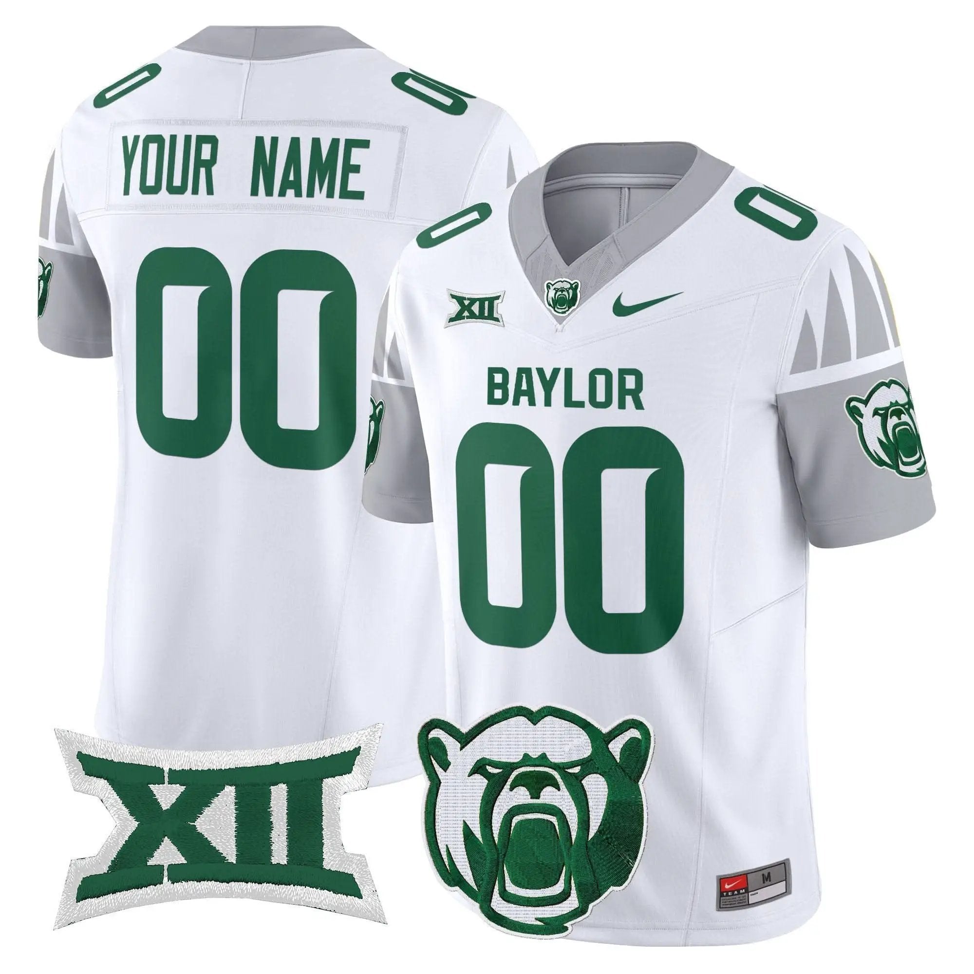 Baylor Bears 2025 Football Vapor Limited Custom Jersey V2 Stitched