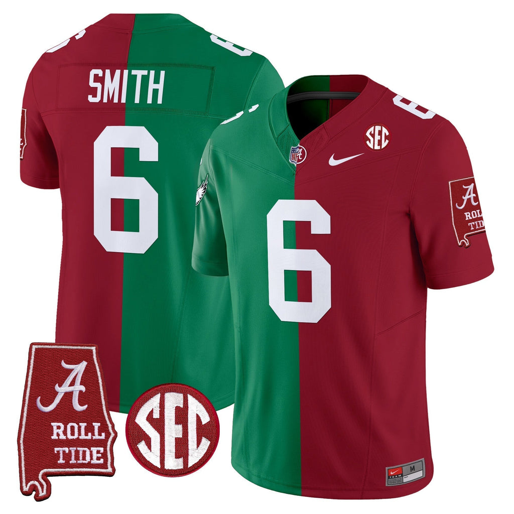 Men Alabama Crimson Tide Split Vapor Limited Jersey - All Stitched