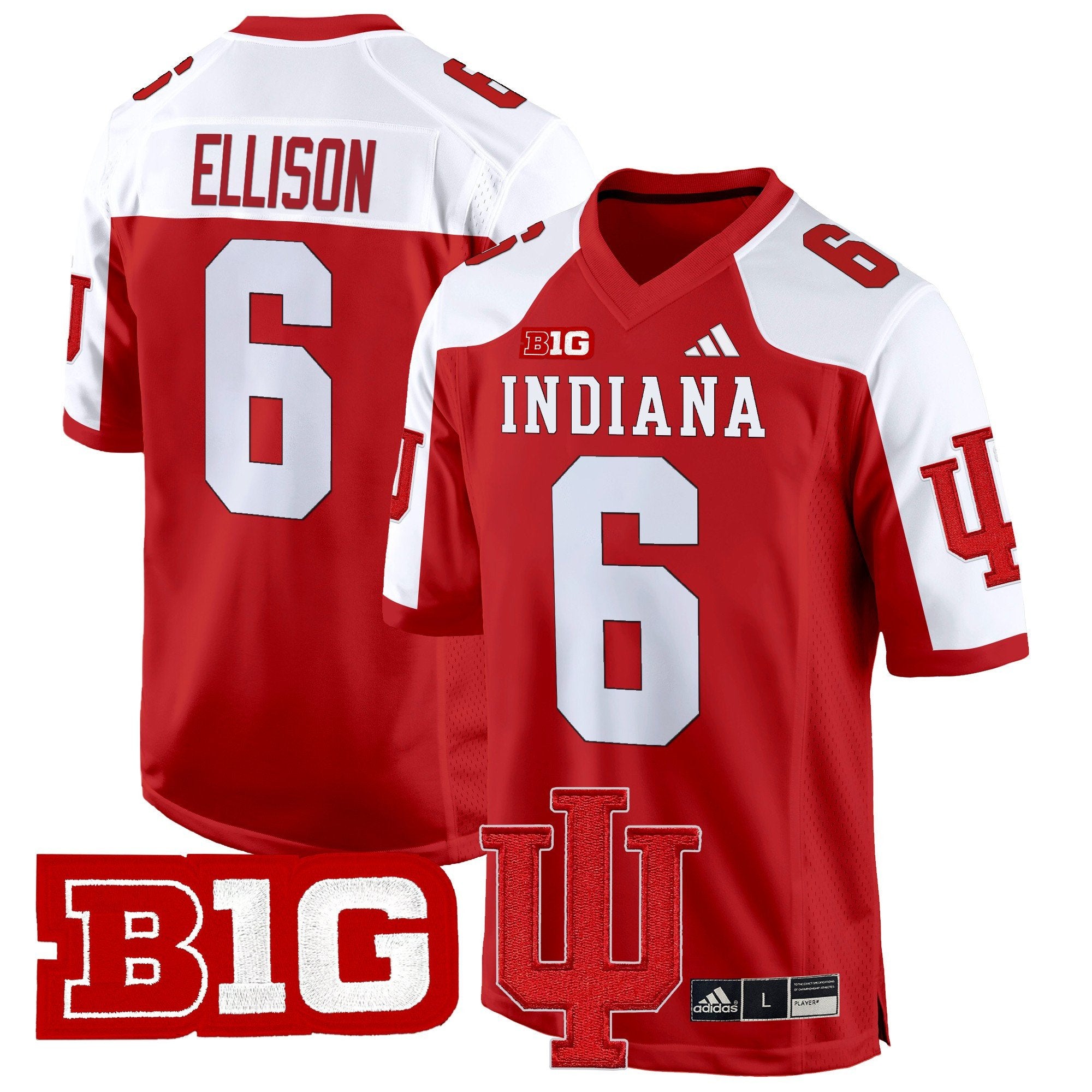 Men Indiana Hoosiers 2024 Game Jersey V2 - All Stitched