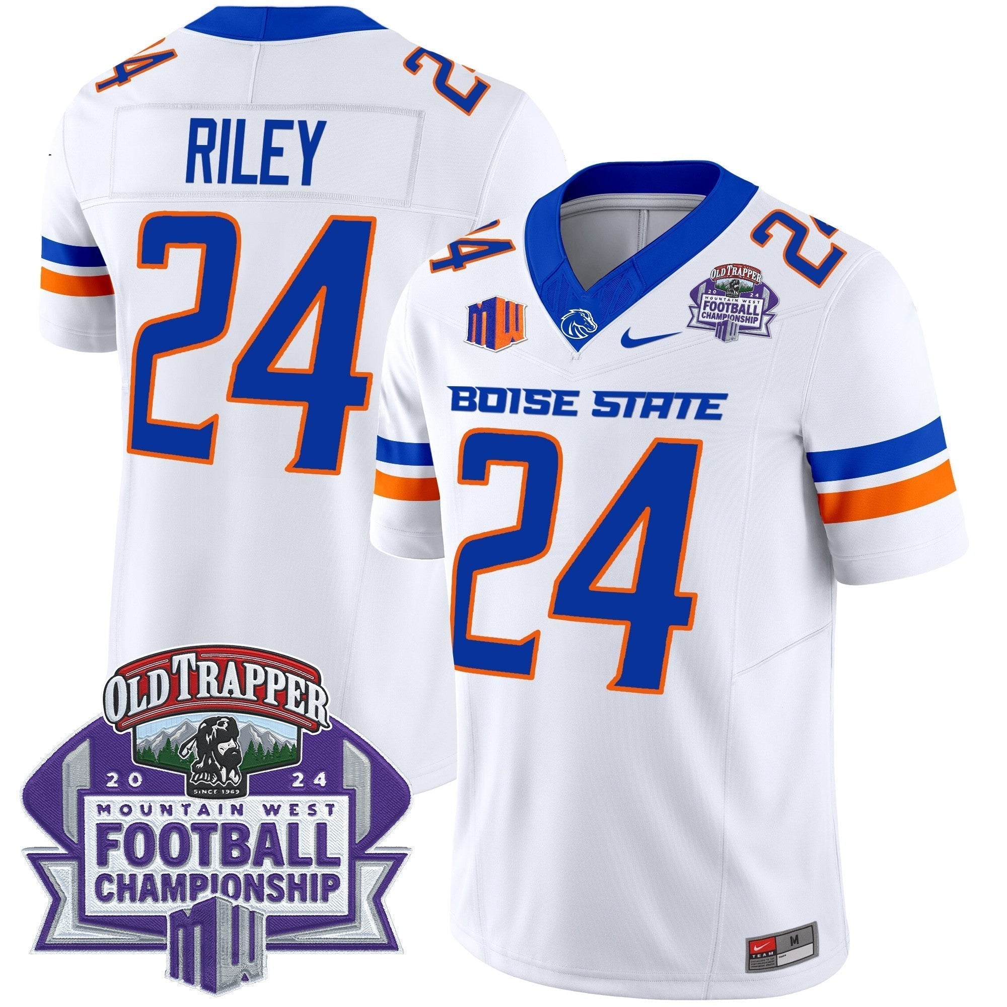 Men Boise State Broncos 2024 Championship Vapor Limited Jersey - All Stitched