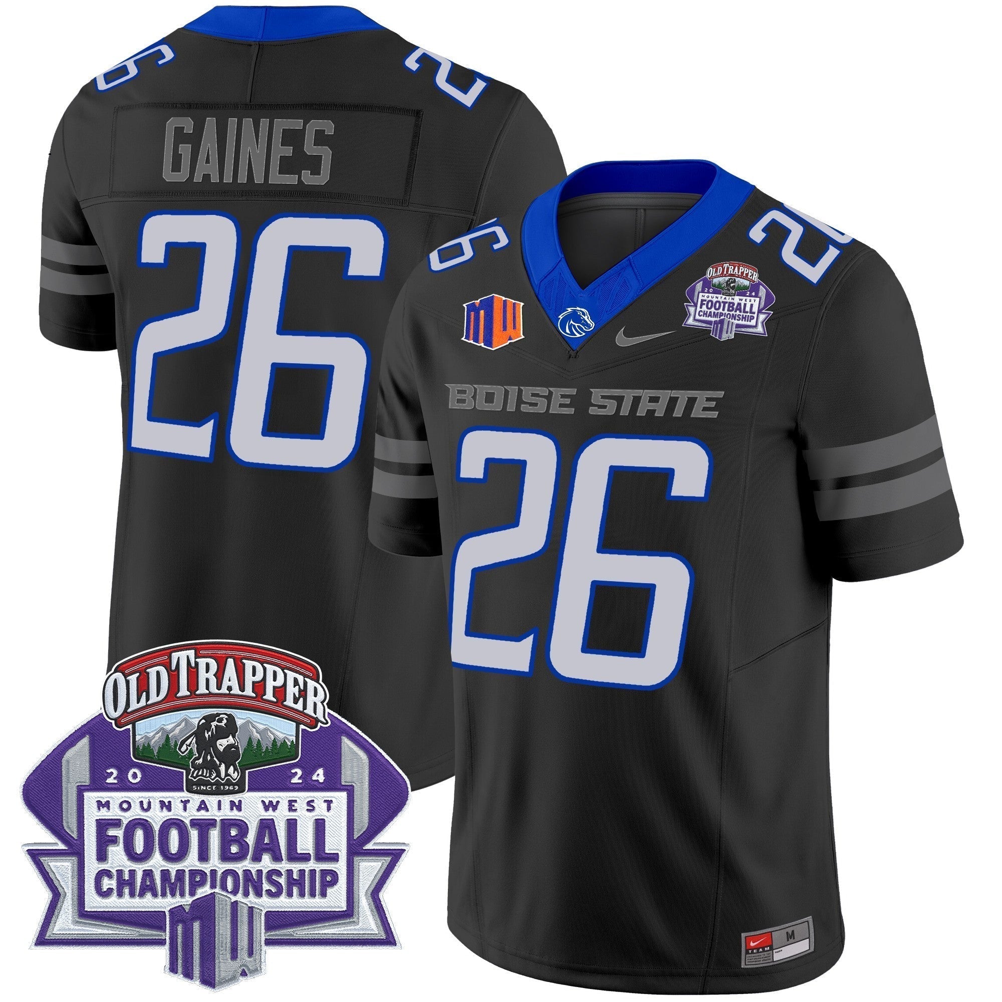 Men Boise State Broncos 2024 Championship Vapor Limited Jersey - All Stitched