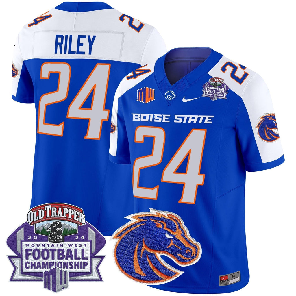 Men Boise State Broncos 2024 Championship Vapor Limited Jersey - All Stitched