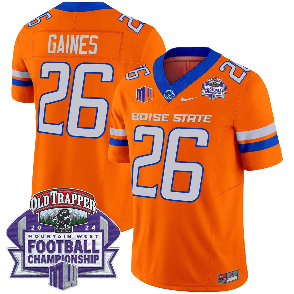 Men Boise State Broncos 2024 Championship Vapor Limited Jersey - All Stitched