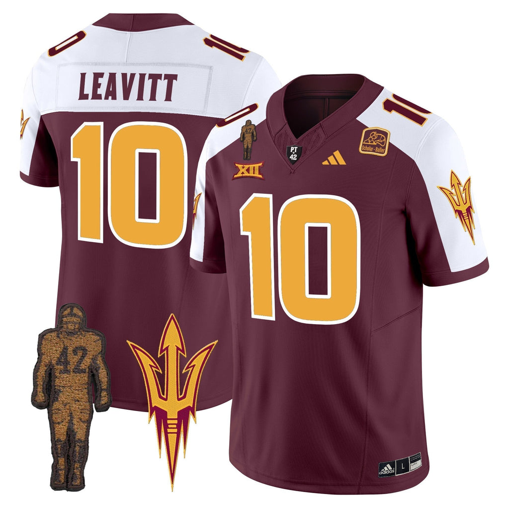 Men Arizona State Sun Devils 2024 Pat Tillman Honoring Patch Vapor Limited Jersey - All Stitched