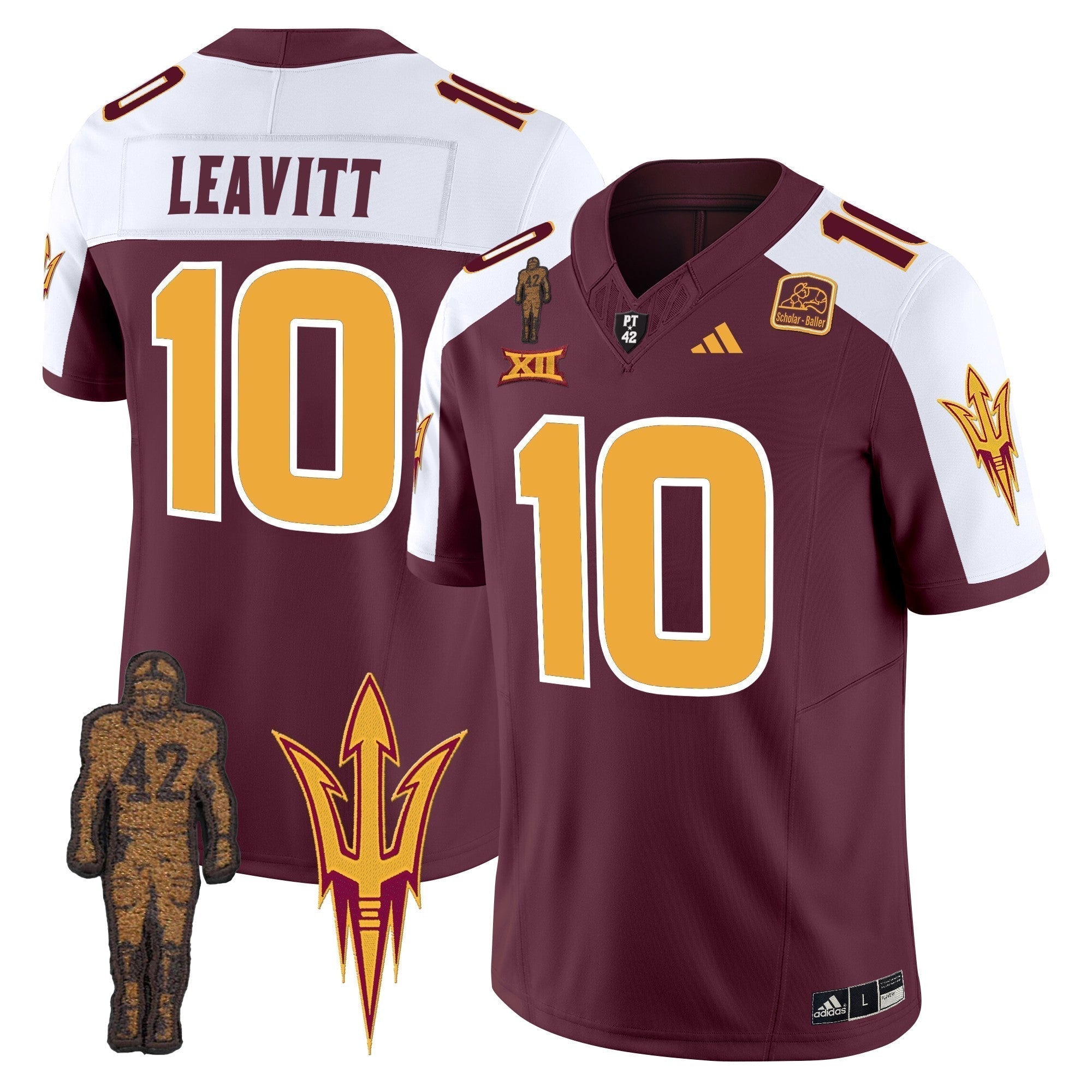Men Arizona State Sun Devils 2024 Pat Tillman Honoring Patch Vapor Limited Jersey - All Stitched