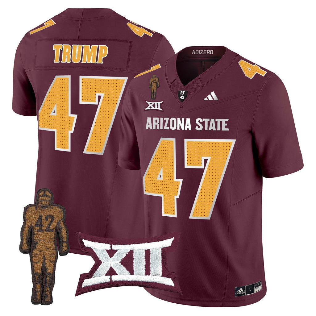 Men Arizona State Sun Devils 2024 Pat Tillman Honoring Patch Vapor Limited Jersey V2 - All Stitched