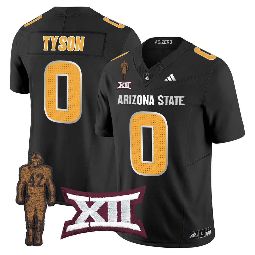 Men Arizona State Sun Devils 2024 Pat Tillman Honoring Patch Vapor Limited Jersey V2 - All Stitched