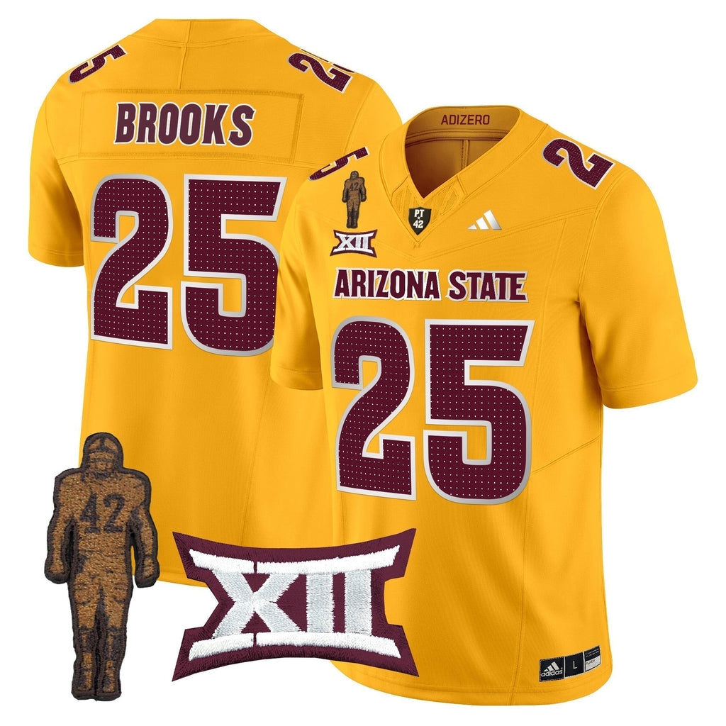 Men Arizona State Sun Devils 2024 Pat Tillman Honoring Patch Vapor Limited Jersey V2 - All Stitched