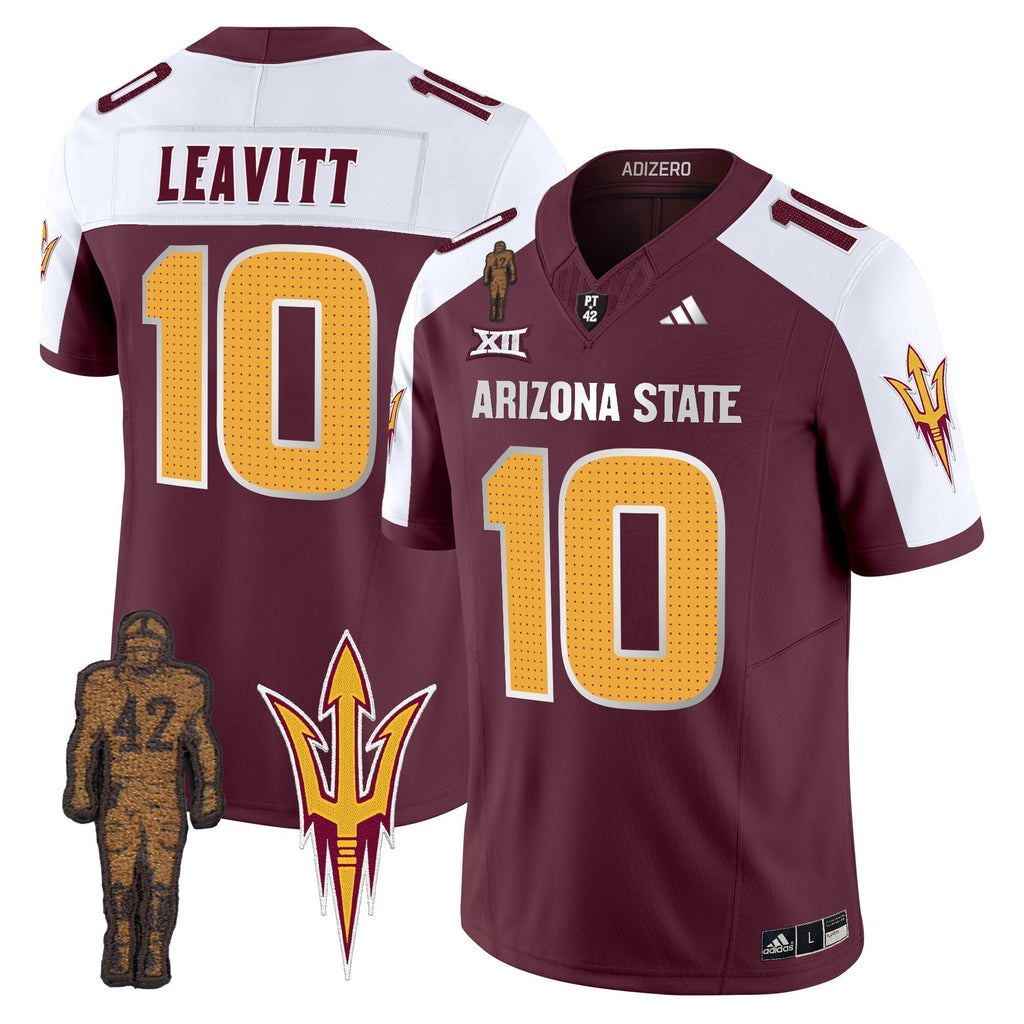 Men Arizona State Sun Devils 2024 Pat Tillman Honoring Patch Vapor Limited Jersey V2 - All Stitched