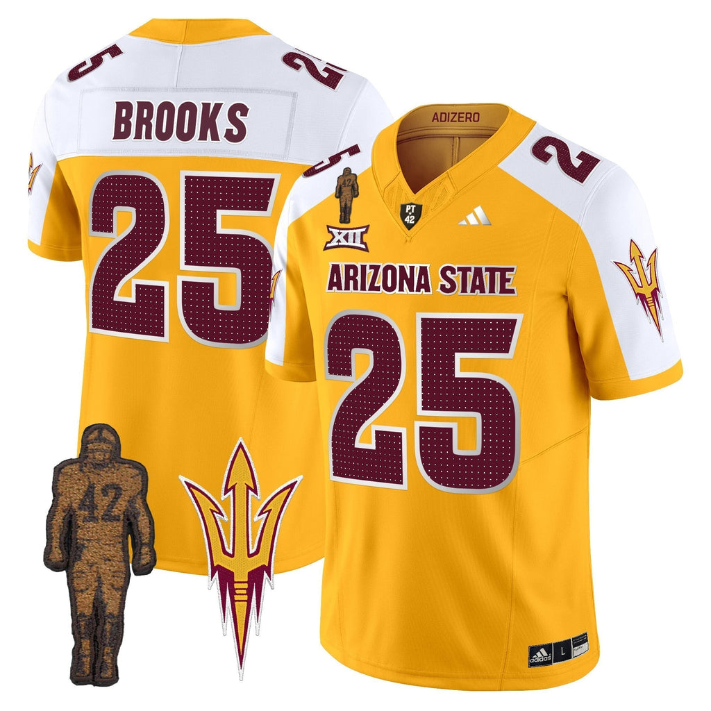 Men Arizona State Sun Devils 2024 Pat Tillman Honoring Patch Vapor Limited Jersey V2 - All Stitched