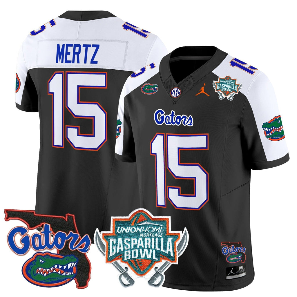 Men Florida Gators 2025 Gasparilla Bowl Patch Vapor Limited Jersey - All Stitched