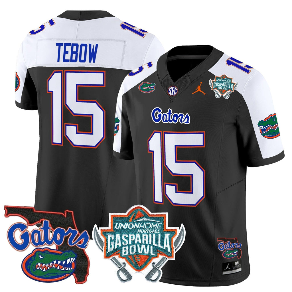 Men Florida Gators 2025 Gasparilla Bowl Patch Vapor Limited Jersey - All Stitched