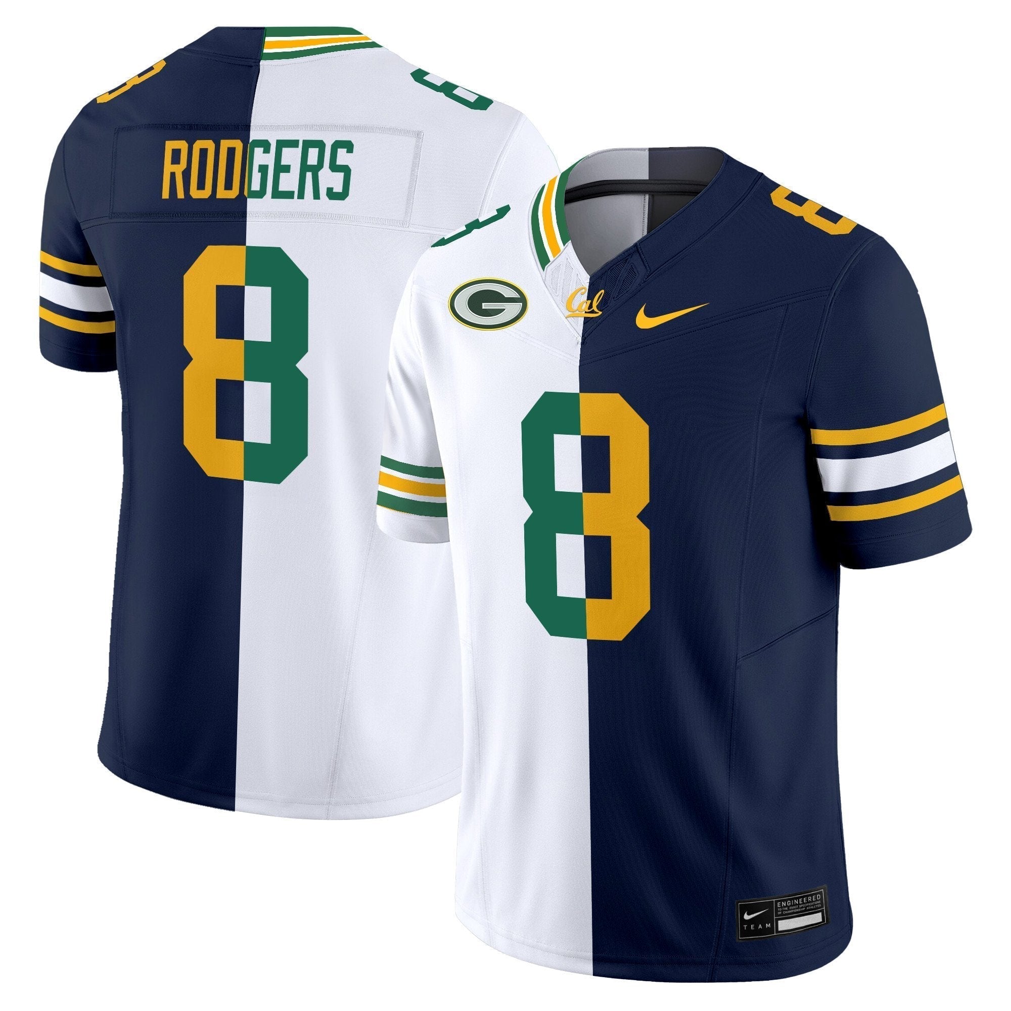 Men California Golden Bears Split Vapor Limited Jersey - All Stitched