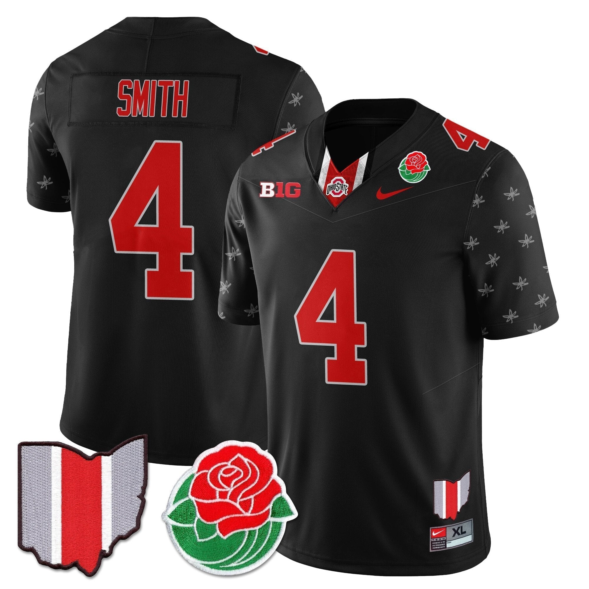 Men Ohio State Buckeyes 2024 Rose Bowl Jersey - All Stitched