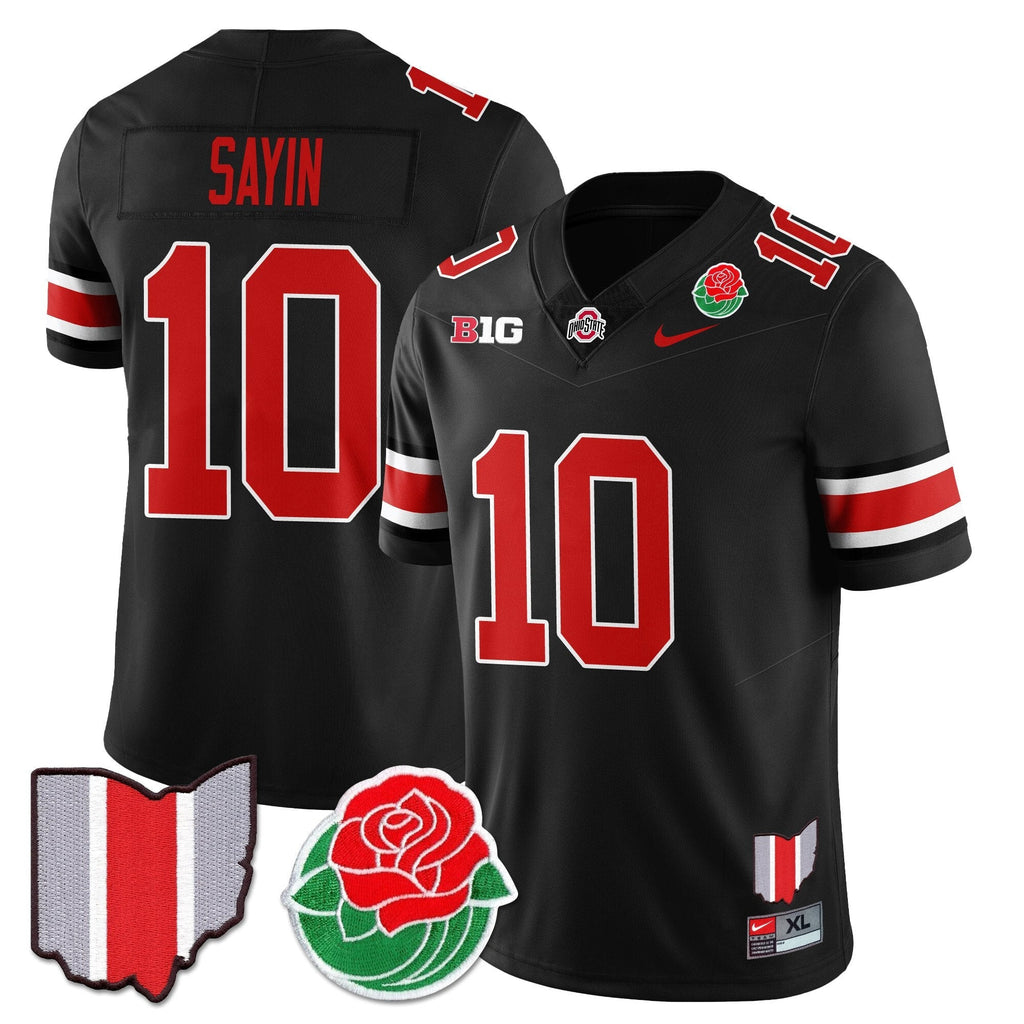 Men Ohio State Buckeyes 2024 Rose Bowl Jersey - All Stitched