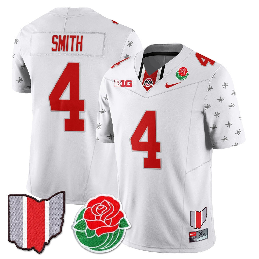 Men Ohio State Buckeyes 2024 Rose Bowl Jersey - All Stitched