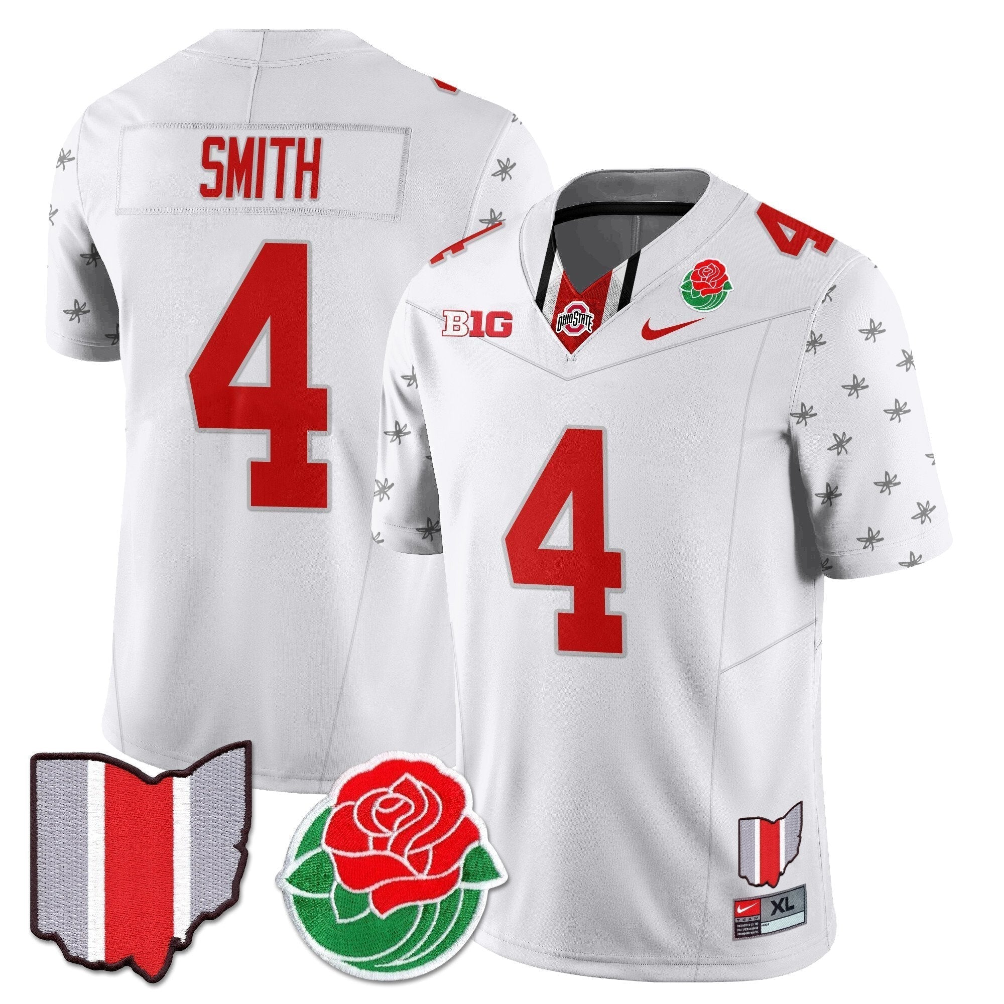 Men Ohio State Buckeyes 2024 Rose Bowl Jersey - All Stitched