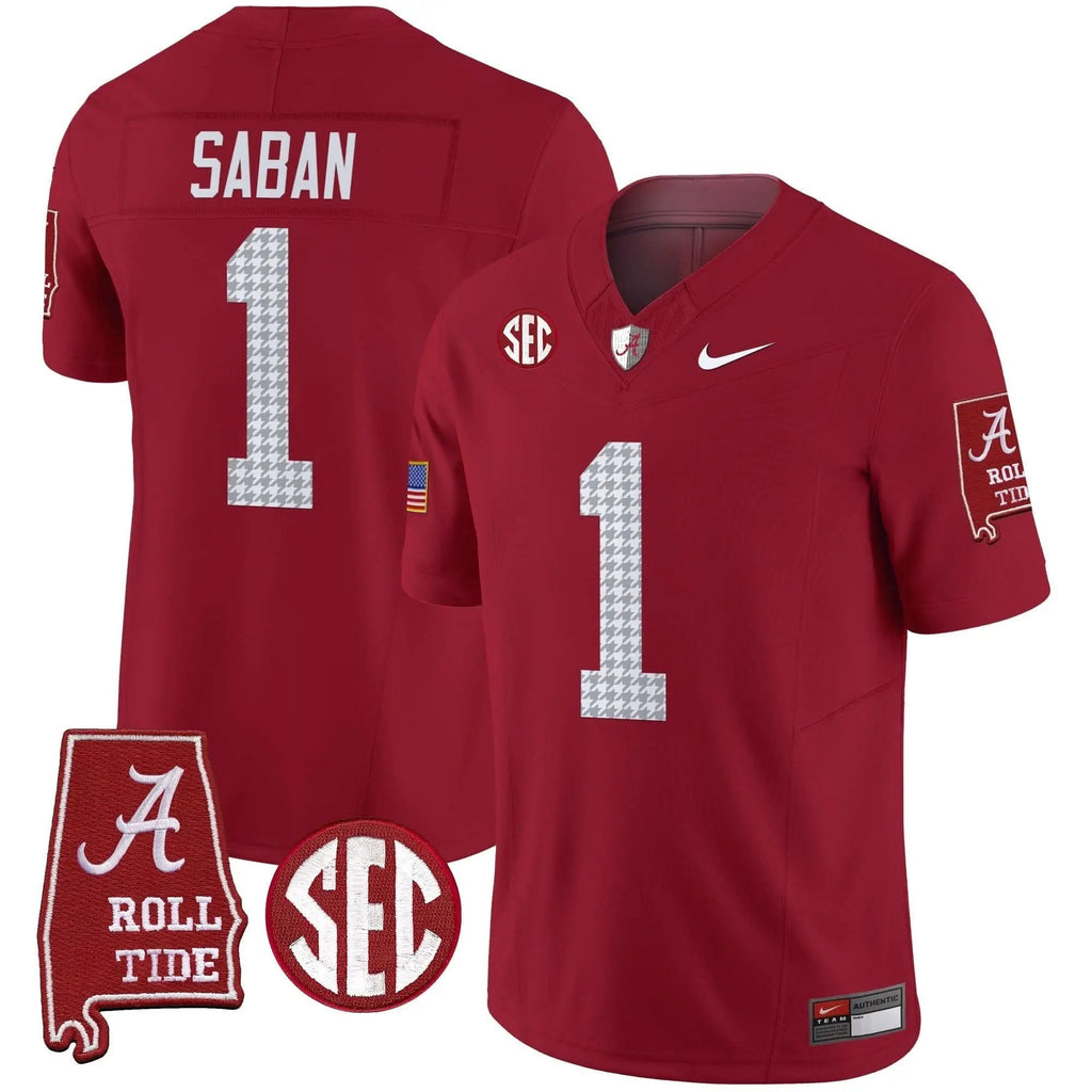 Men Alabama Crimson Tide Football  Pro Combat Vapor Limited Jersey
