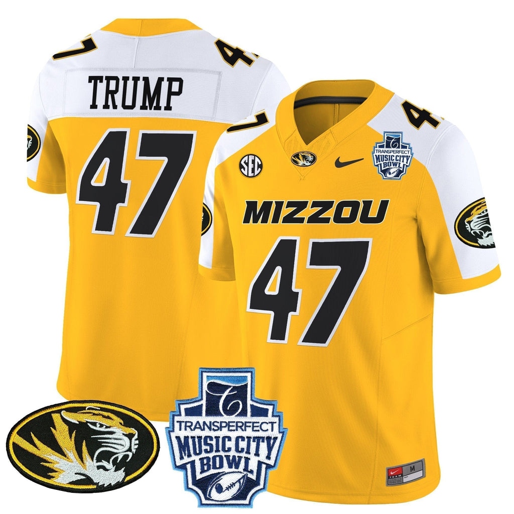 Men Missouri Tigers 2024 Music City Bowl Vapor Limited Jersey - All Stitched