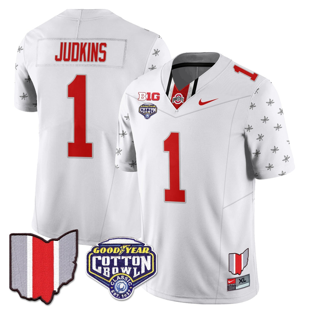 Men Ohio State Buckeyes 2024 Cotton Bowl Classic Jersey - All Stitched