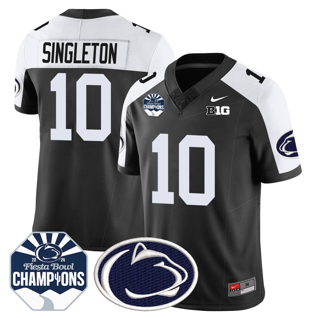 Men Penn State Nittany Lions 2024 Fiesta Bowl Champions Jersey - All Stitched