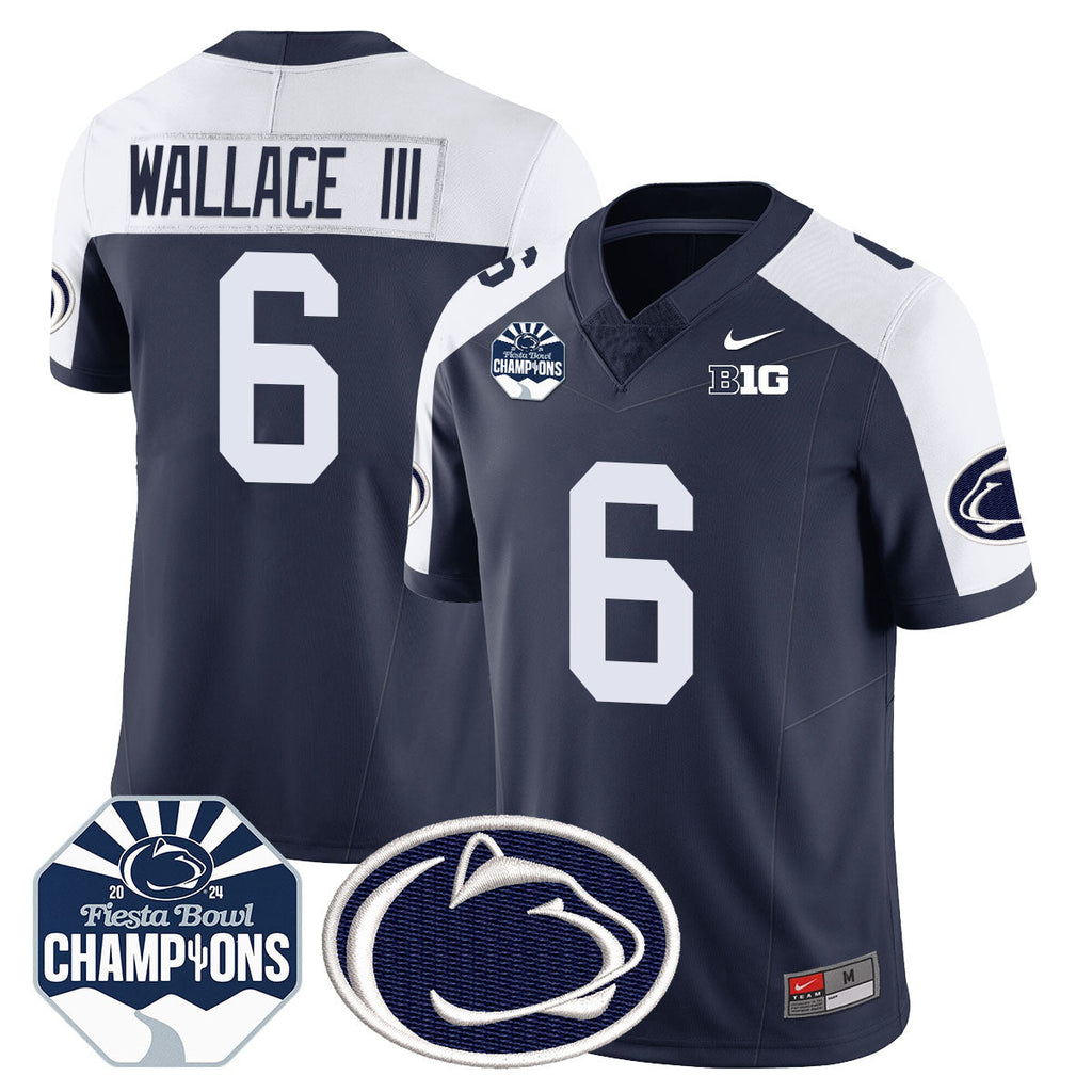 Men Penn State Nittany Lions 2024 Fiesta Bowl Champions Jersey - All Stitched