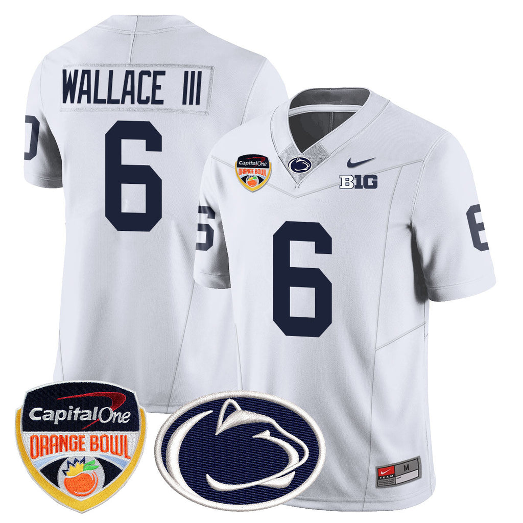 Men Penn State Nittany Lions 2024 Orange Bowl Jersey - All Stitched