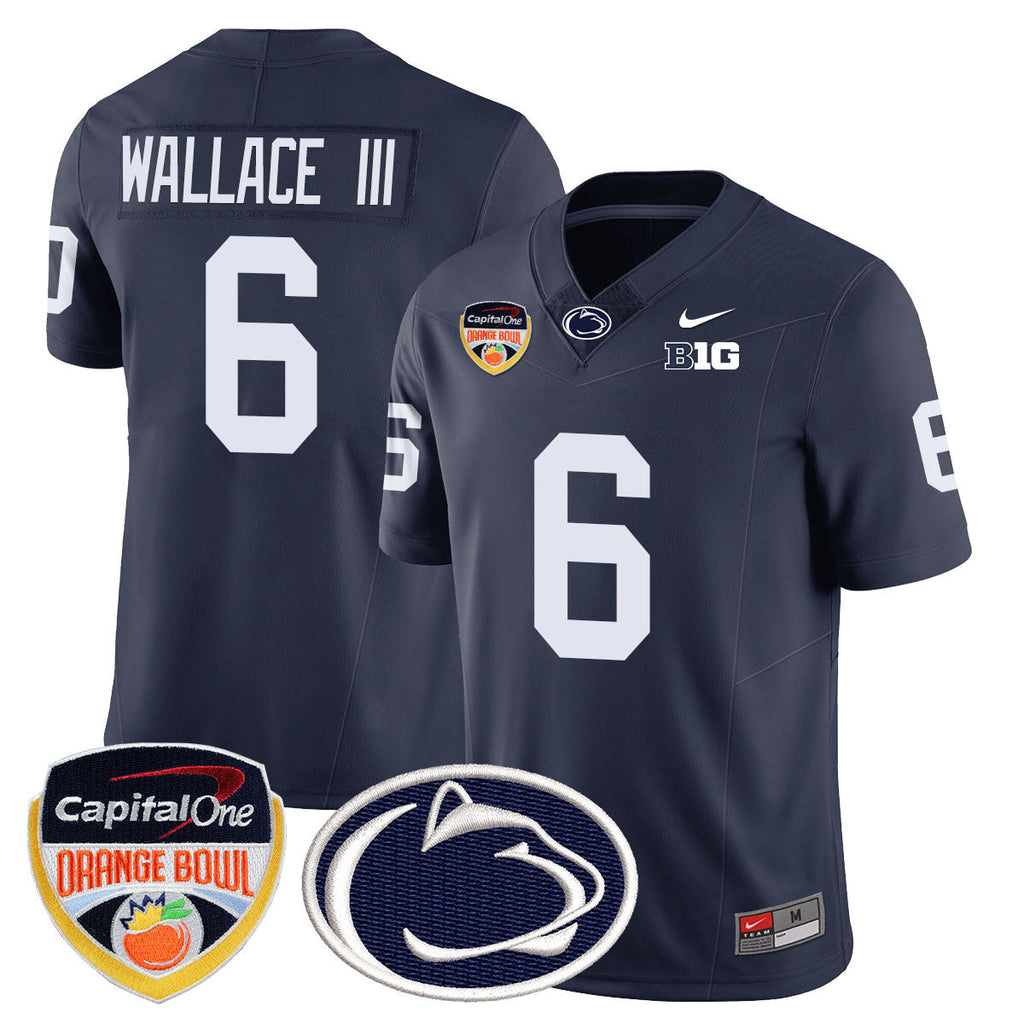 Men Penn State Nittany Lions 2024 Orange Bowl Jersey - All Stitched