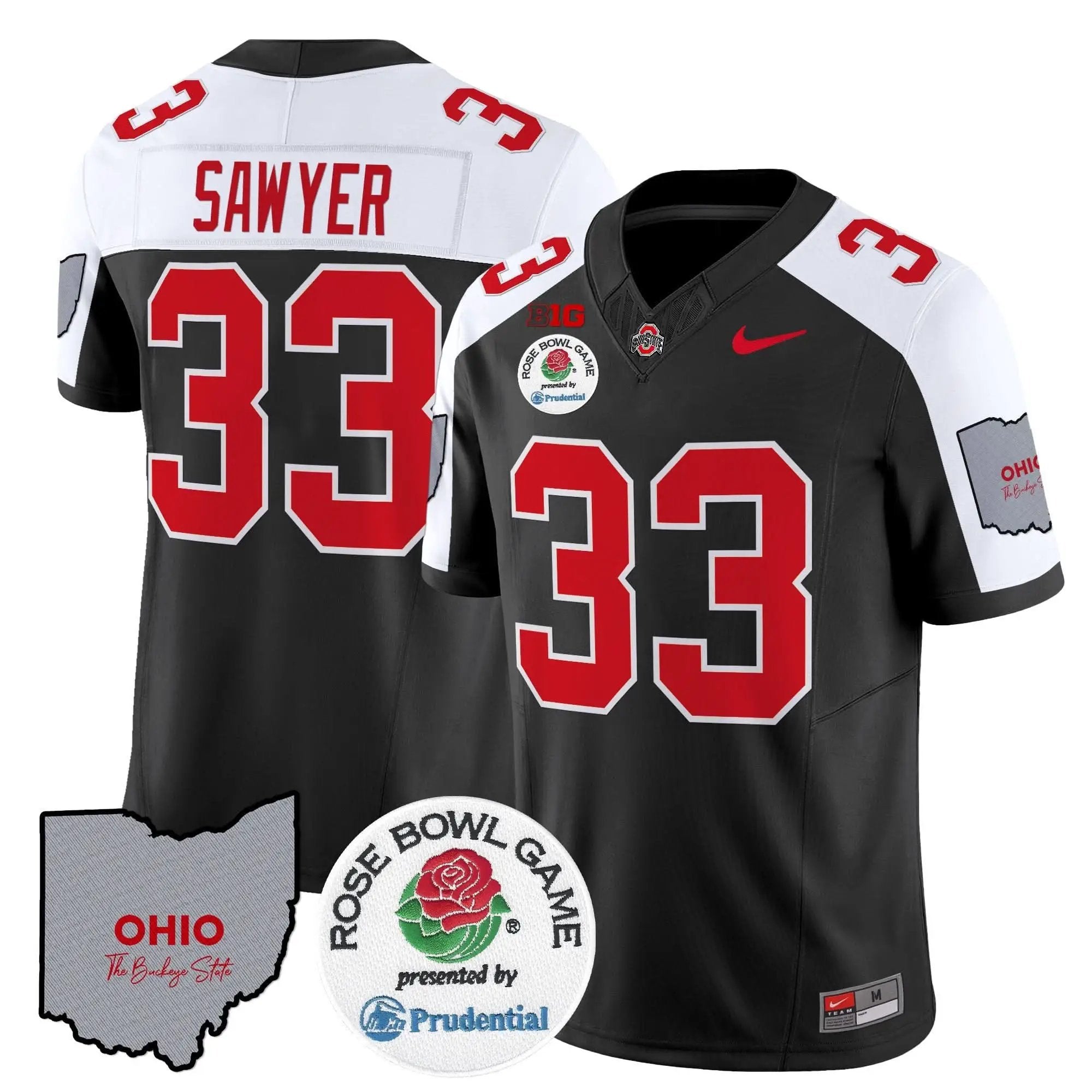 Men Odd Squad Ballhawks Football Rose Bowl Vapor Limited Jersey V2 Stitched