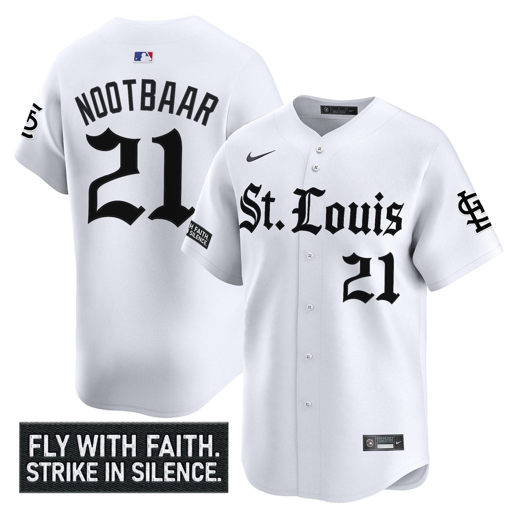St. Louis Cardinals 'Gothic Legacy Edition' Vapor Premier Limited Jersey - All Stitched