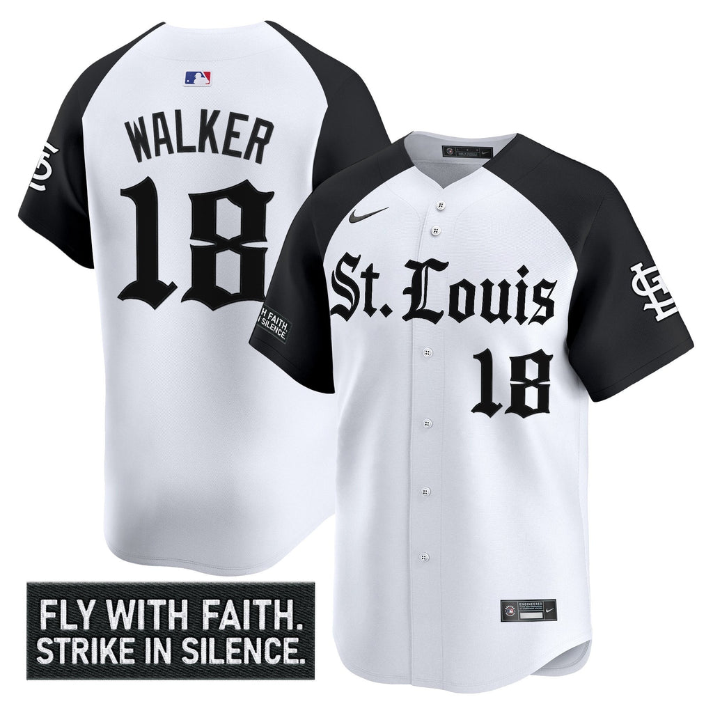 St. Louis Cardinals 'Gothic Legacy Edition' Vapor Premier Limited Jersey - All Stitched