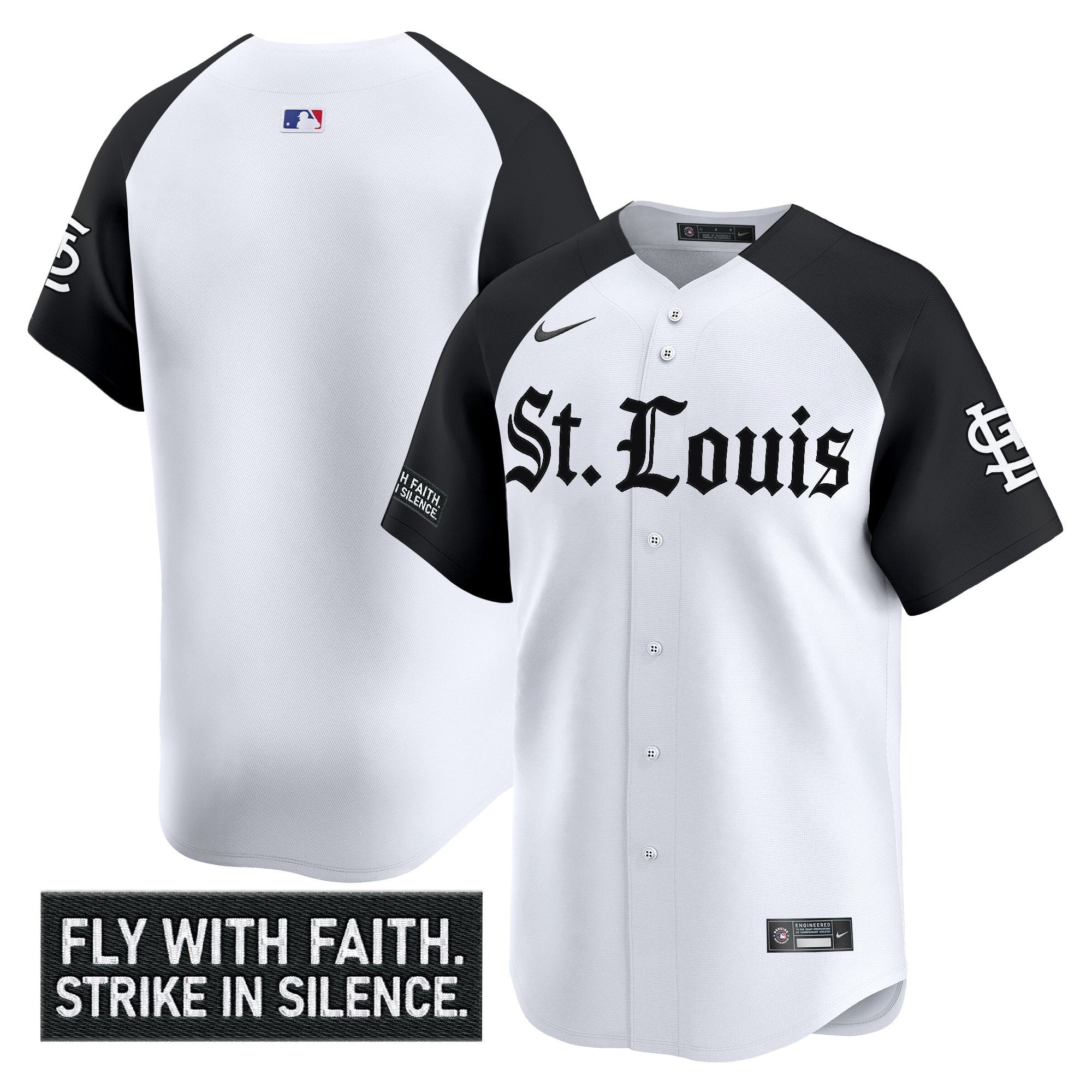 St. Louis Cardinals 'Gothic Legacy Edition' Vapor Premier Limited Jersey - All Stitched