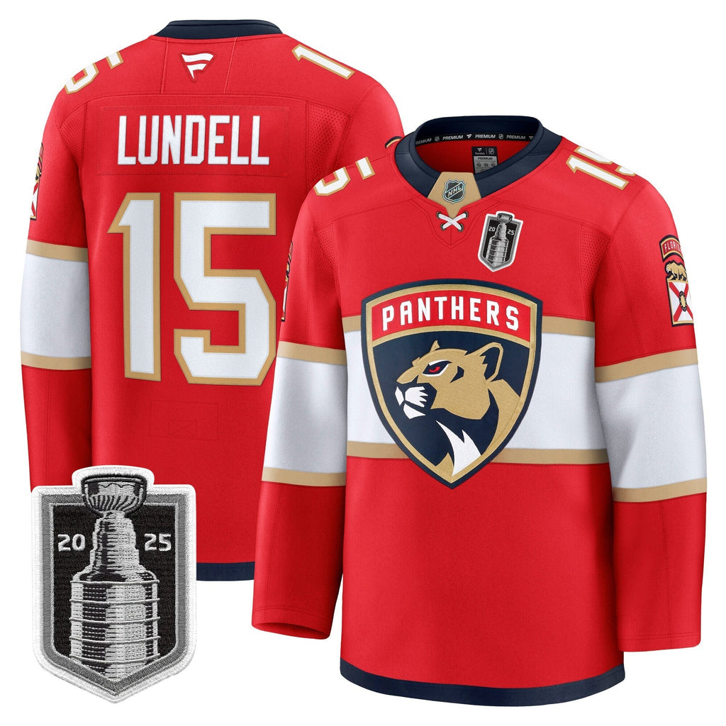 Men Florida Panthers 2025 Stanley Cup Final Premium Jersey - All Stitched