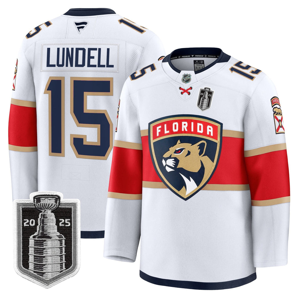 Men Florida Panthers 2025 Stanley Cup Final Premium Jersey - All Stitched