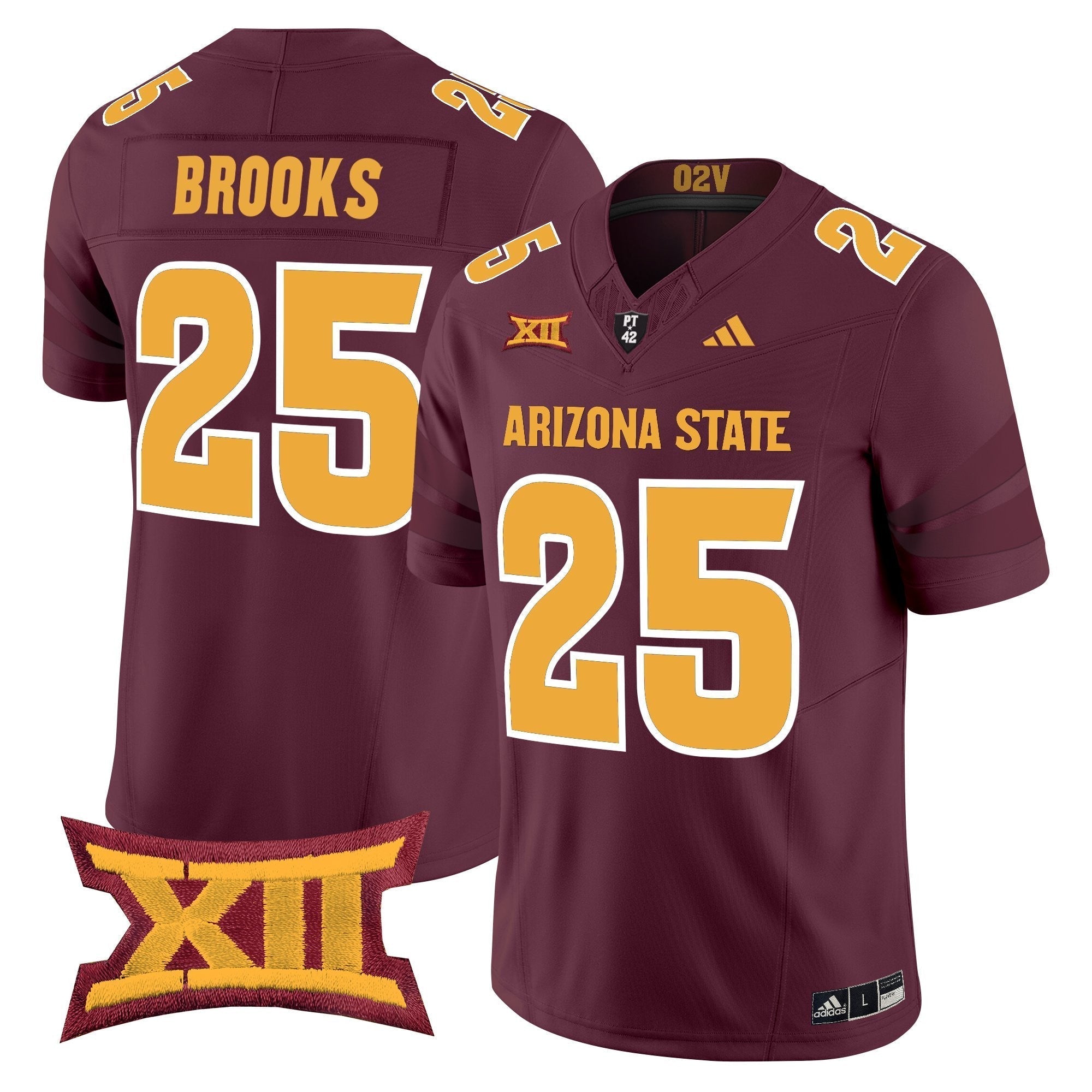 Arizona State Sun Devils 2025 Vapor Limited Jersey - All Stitched