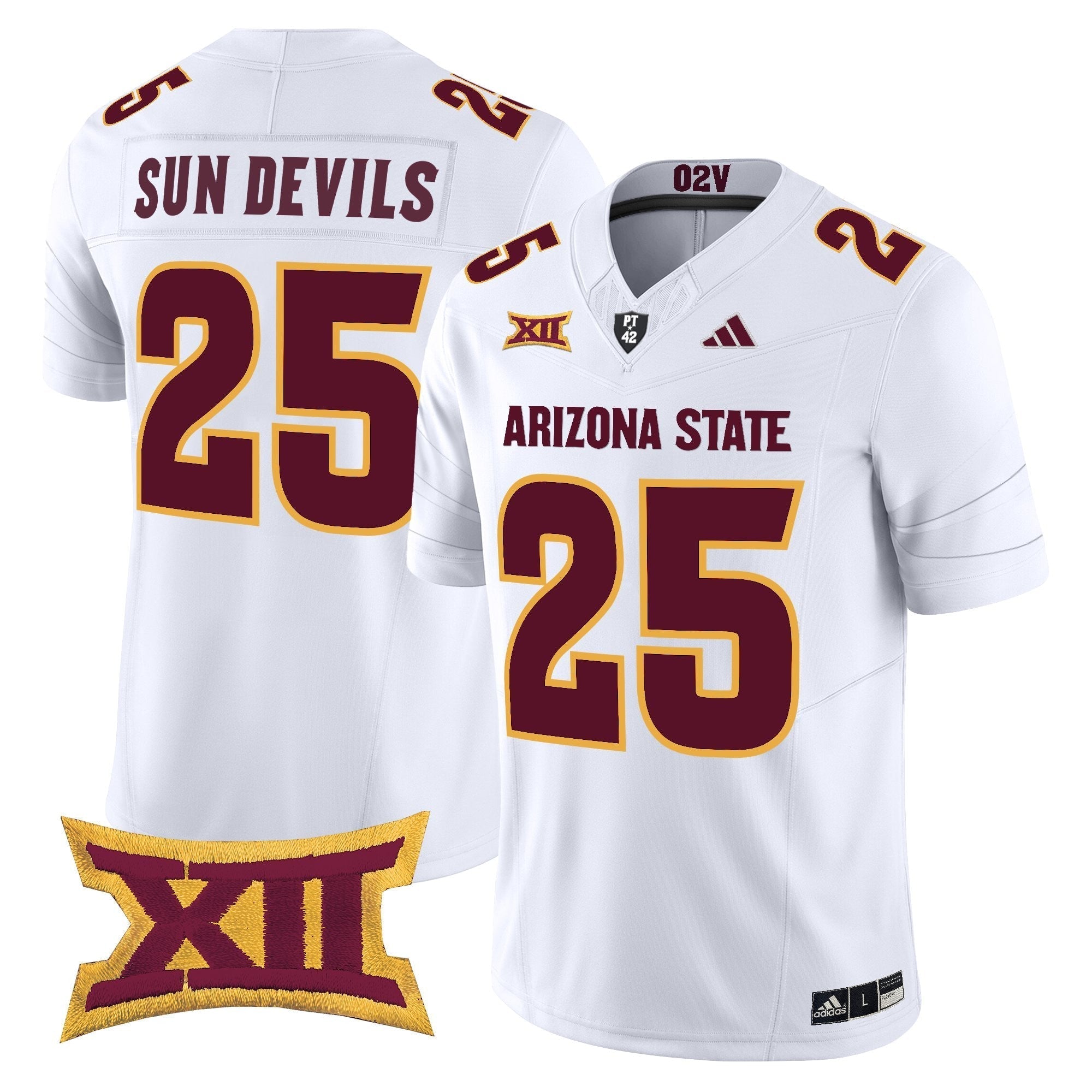 Arizona State Sun Devils 2025 Vapor Limited Jersey - All Stitched