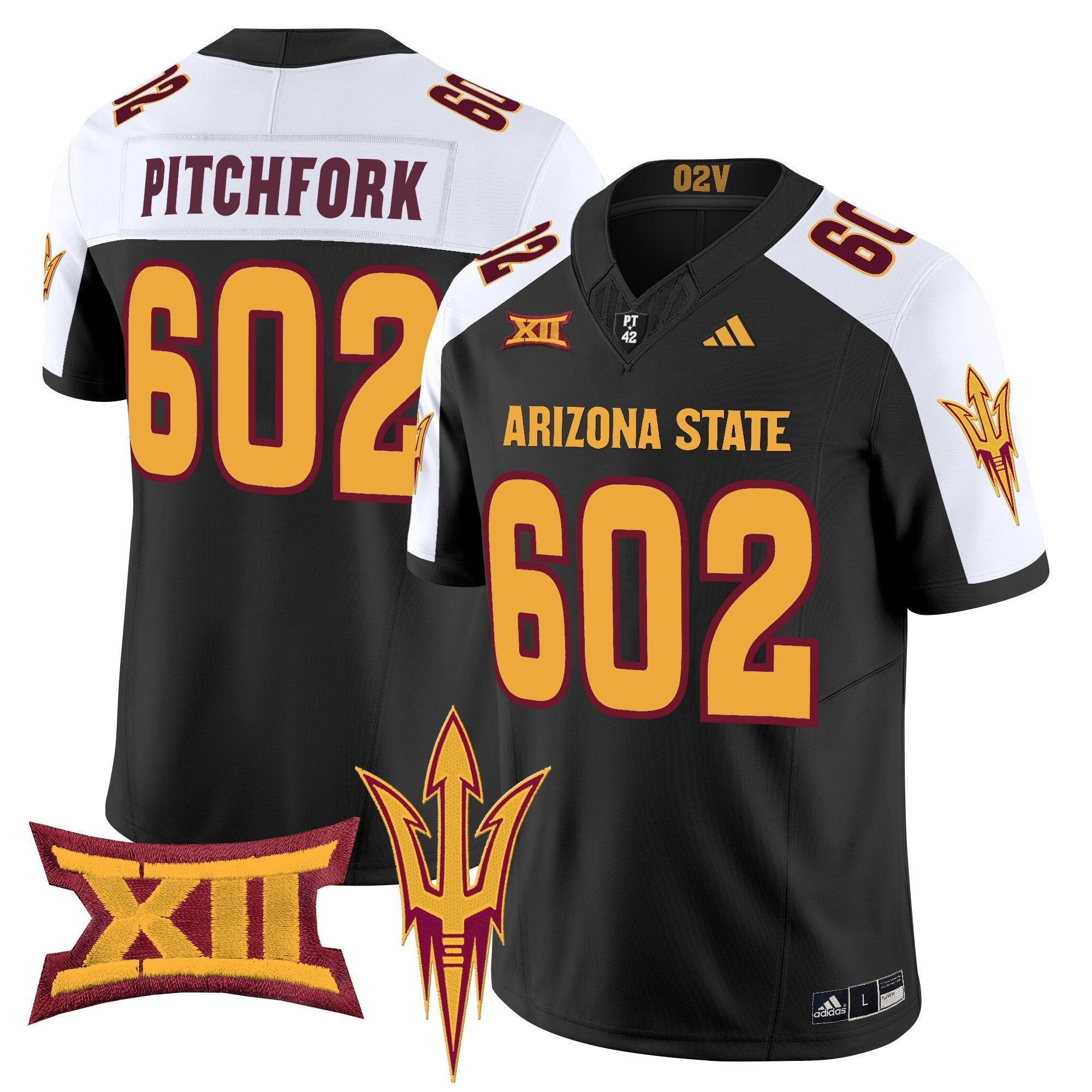 Arizona State Sun Devils 2025 Vapor Limited Jersey - All Stitched