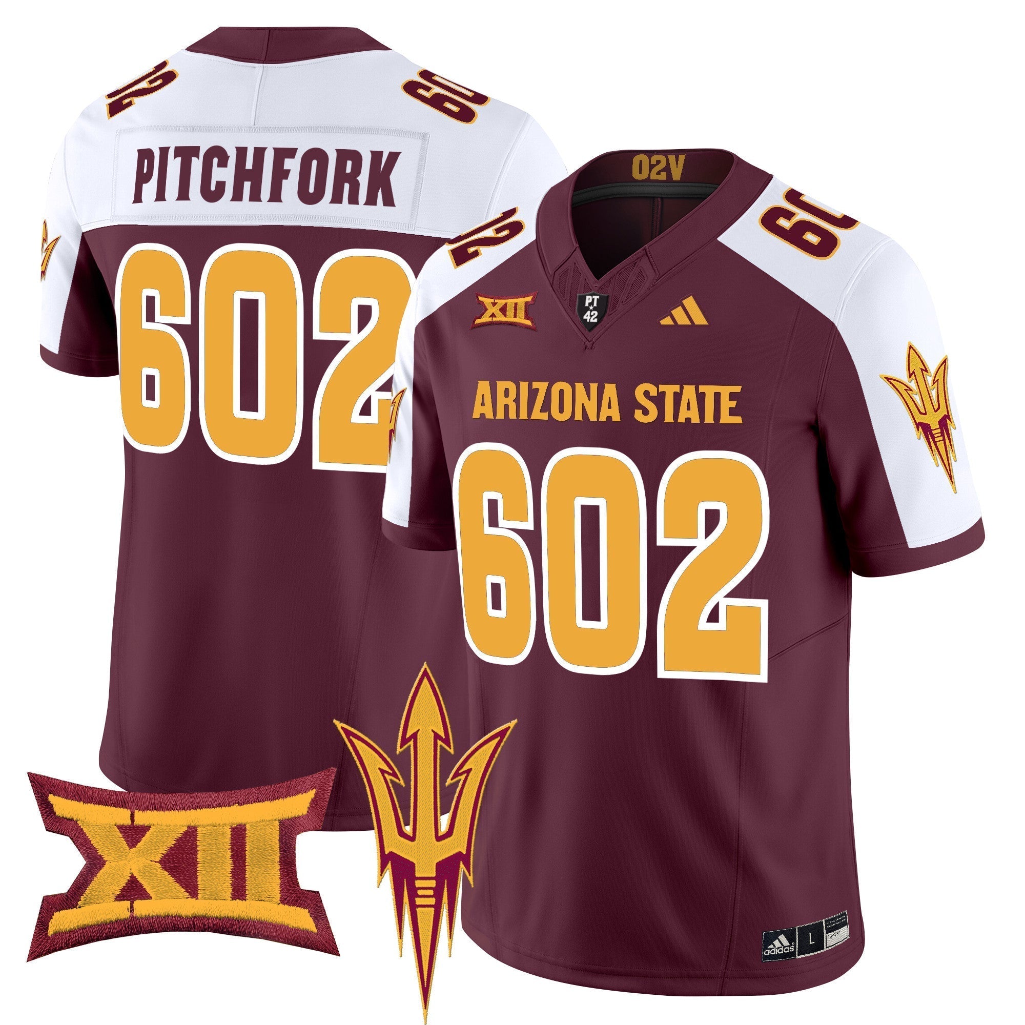Arizona State Sun Devils 2025 Vapor Limited Jersey - All Stitched