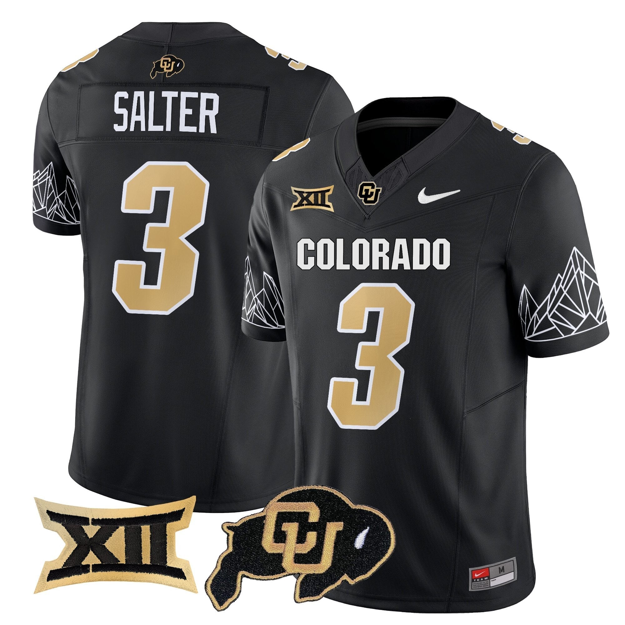 Colorado Buffaloes 2025 Vapor Limited Jersey V2 - All Stitched