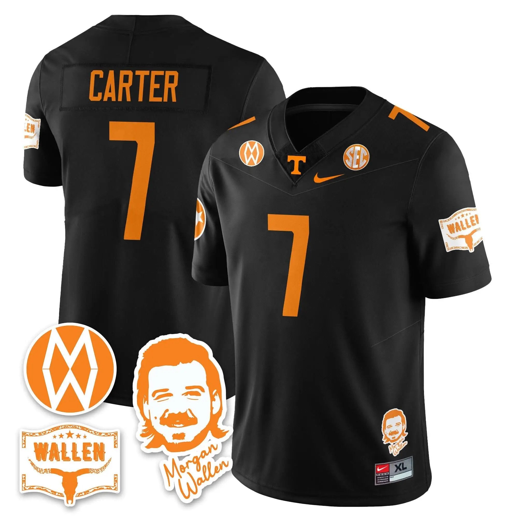 Men Tennessee Volunteers Morgan Wallen 2025 Jersey