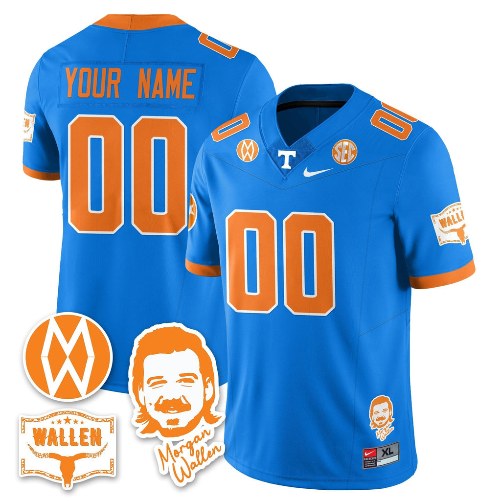 Tennessee Volunteers Morgan Wallen 2025 Jersey - All Stitched