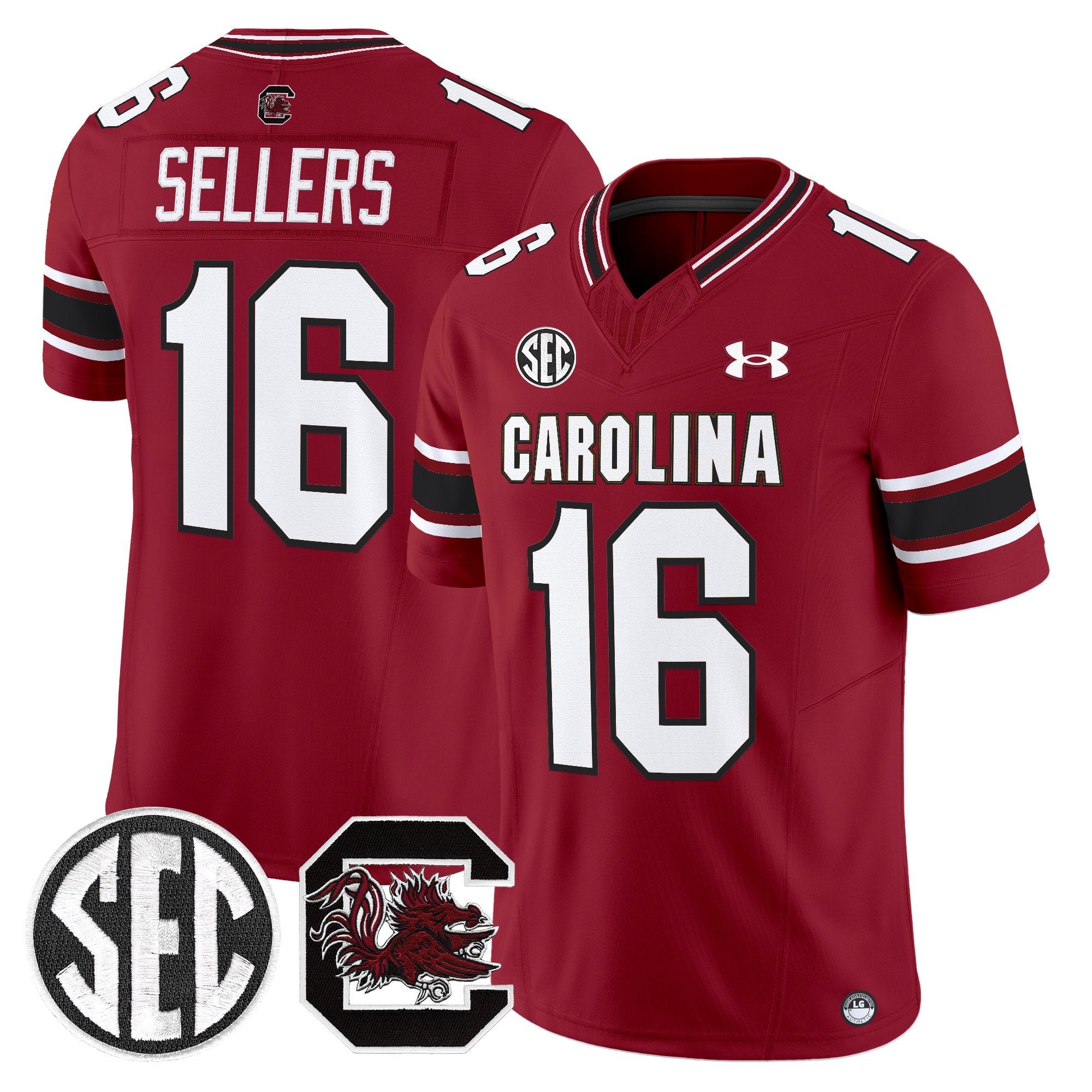 South Carolina Gamecocks 2025 Vapor Limited Jersey - All Stitched