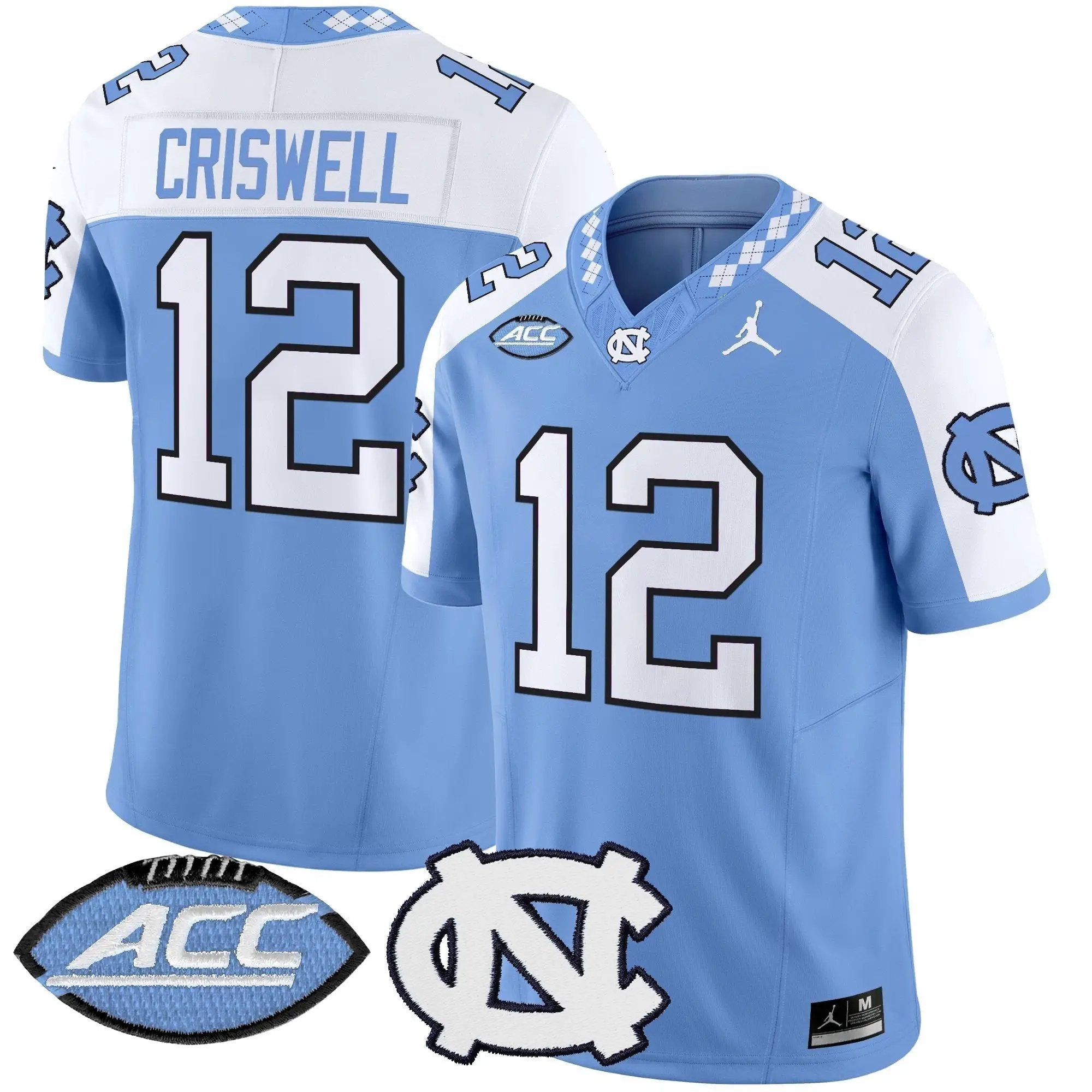 Men North Carolina Tar Heels Football 2025 Vapor Limited Jersey Stitched