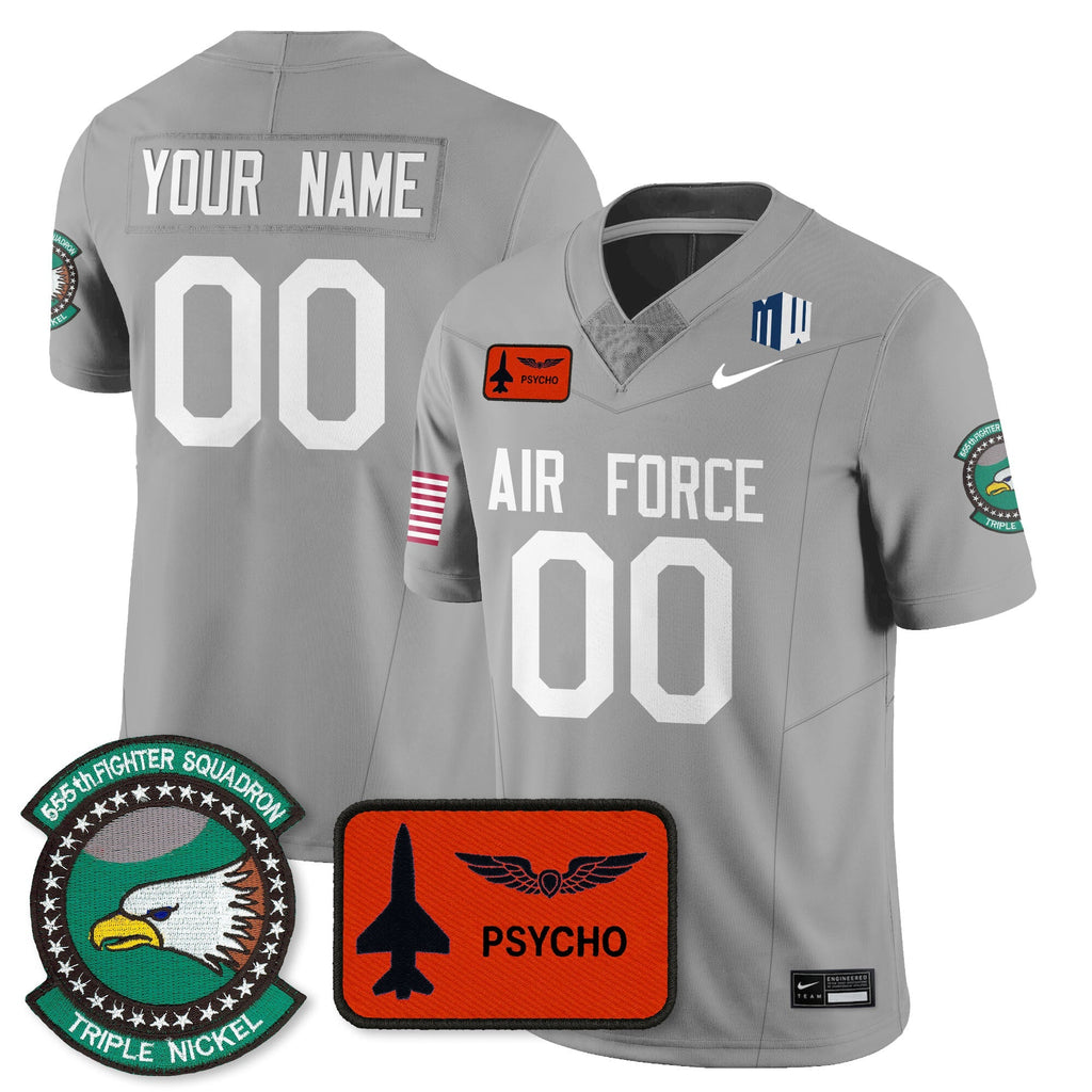 Air Force Football 2025 Honor F-16 Jersey - All Stitched