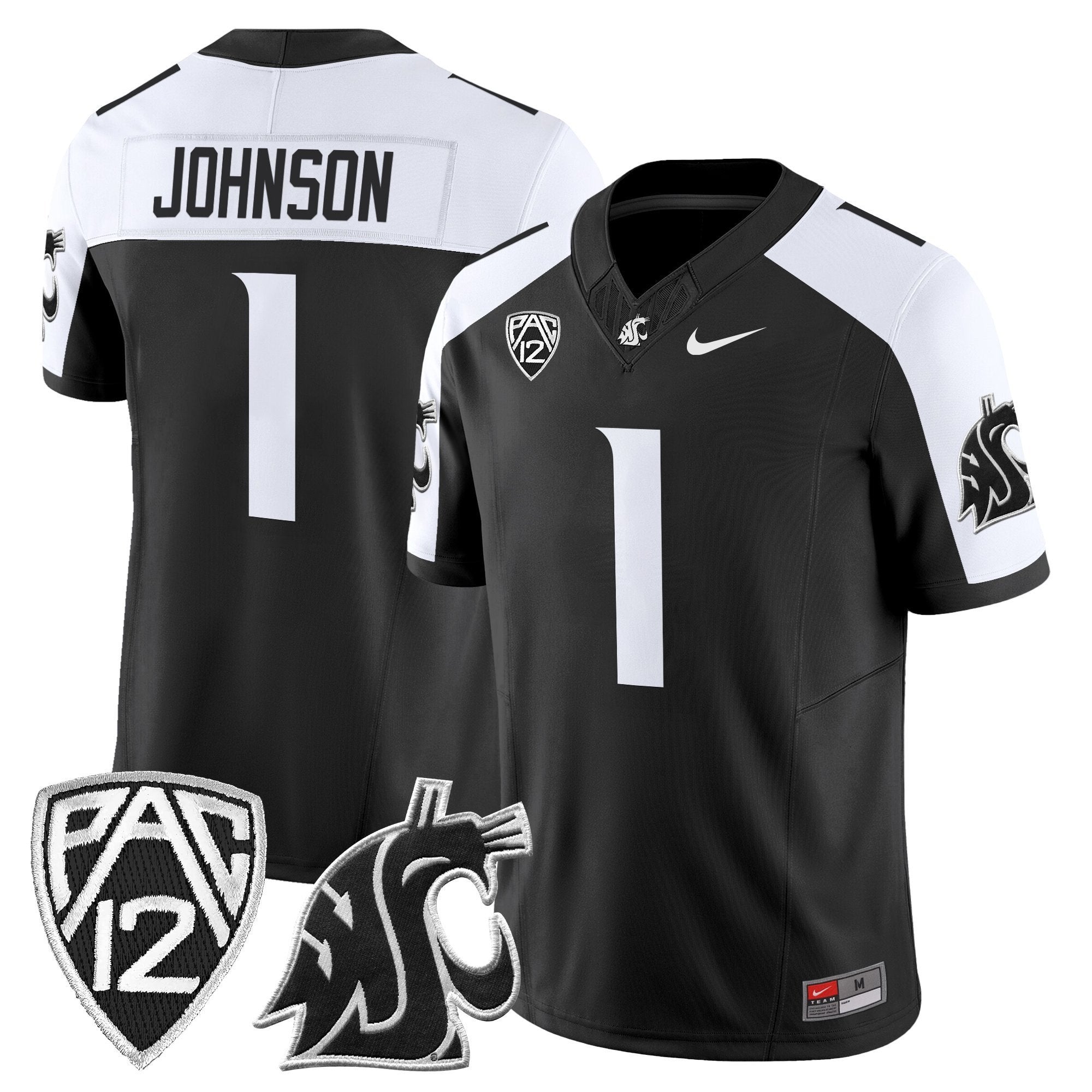 Washington State Cougars 2025 Vapor Limited Jersey - All Stitched