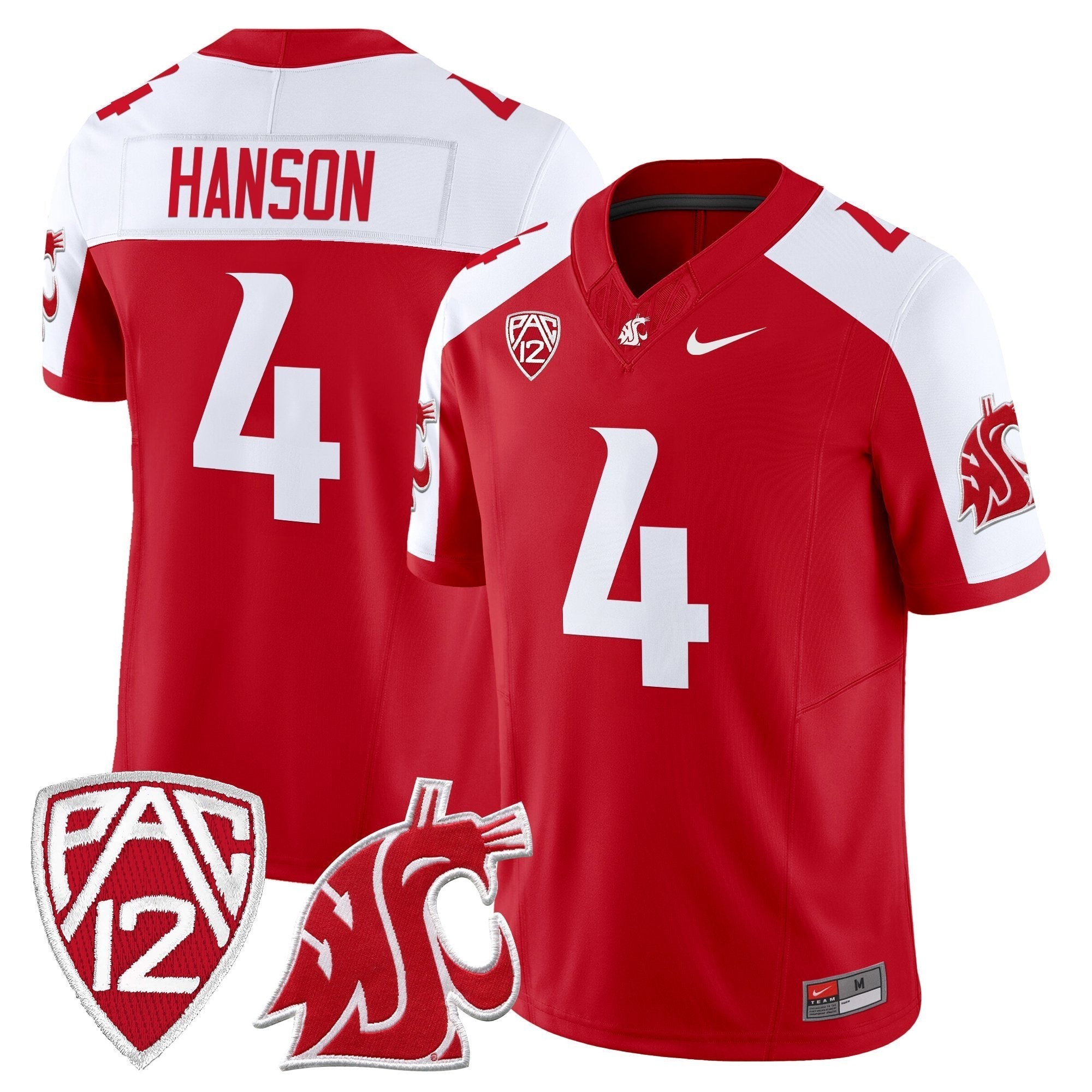 Washington State Cougars 2025 Vapor Limited Jersey - All Stitched