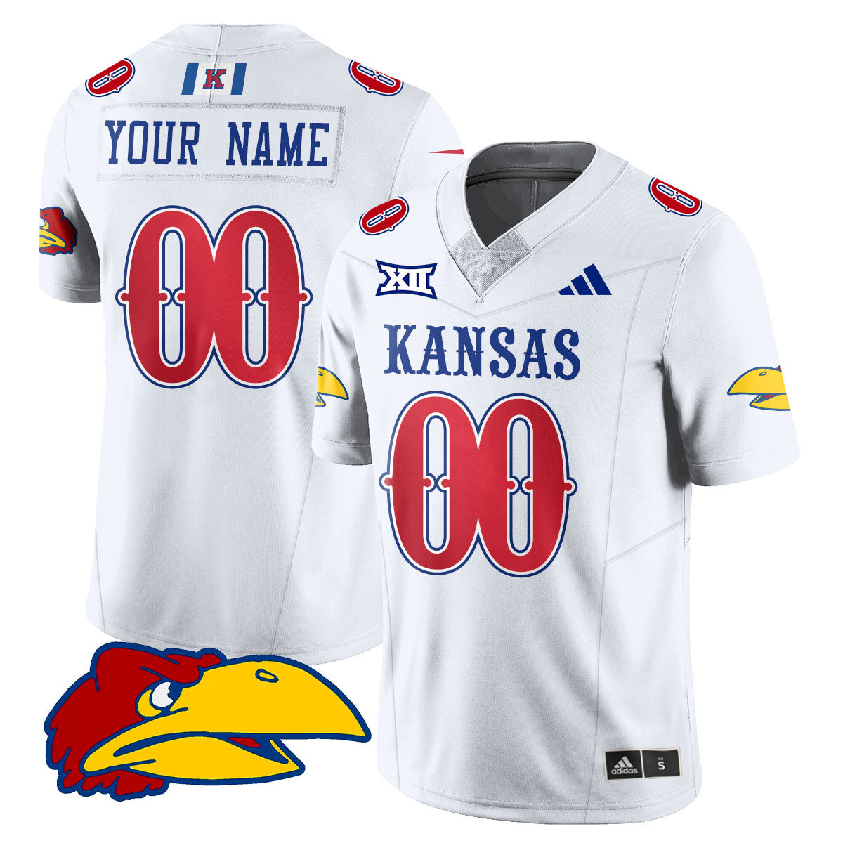 Kansas Jayhawks Football 2025 Limited Jersey - All Stitched