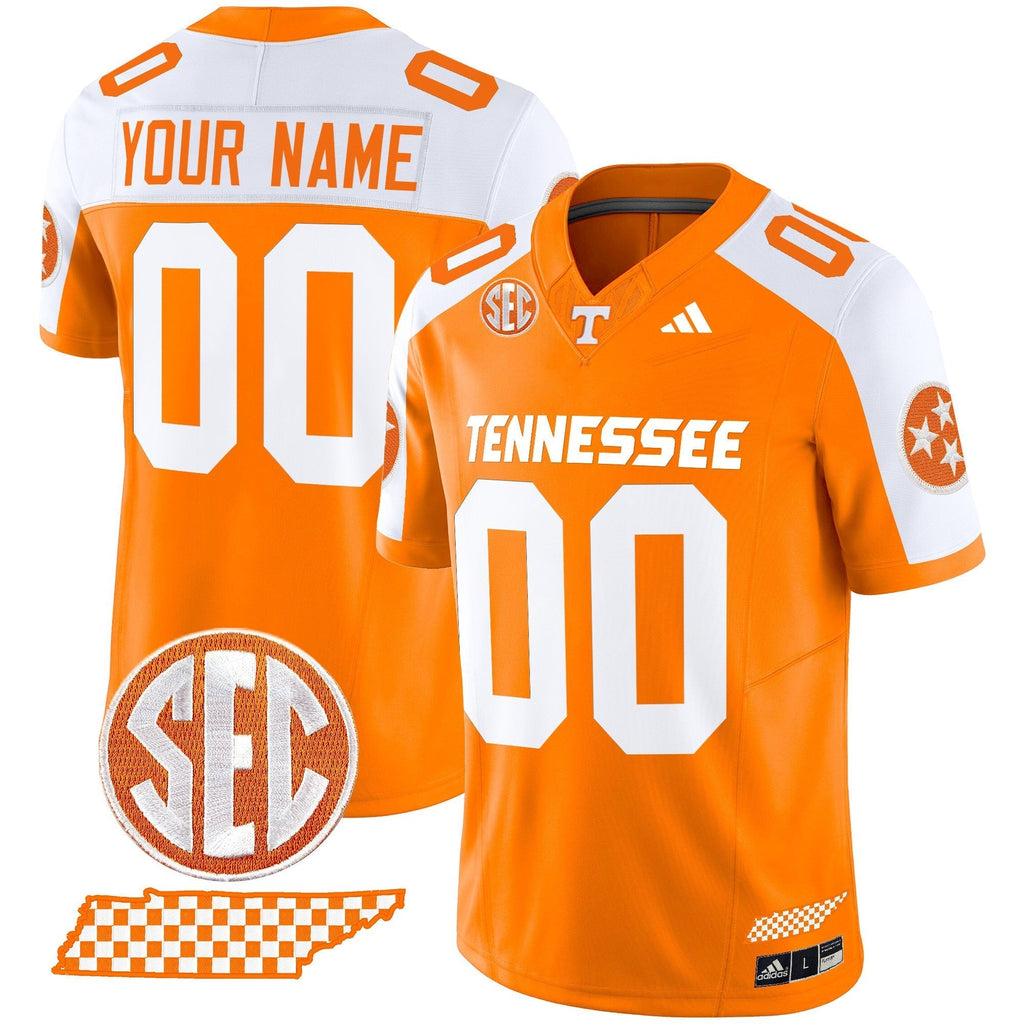 Custom Tennessee Volunteers Jersey Name, Number 2025 Limited V2 Stitched All Colors